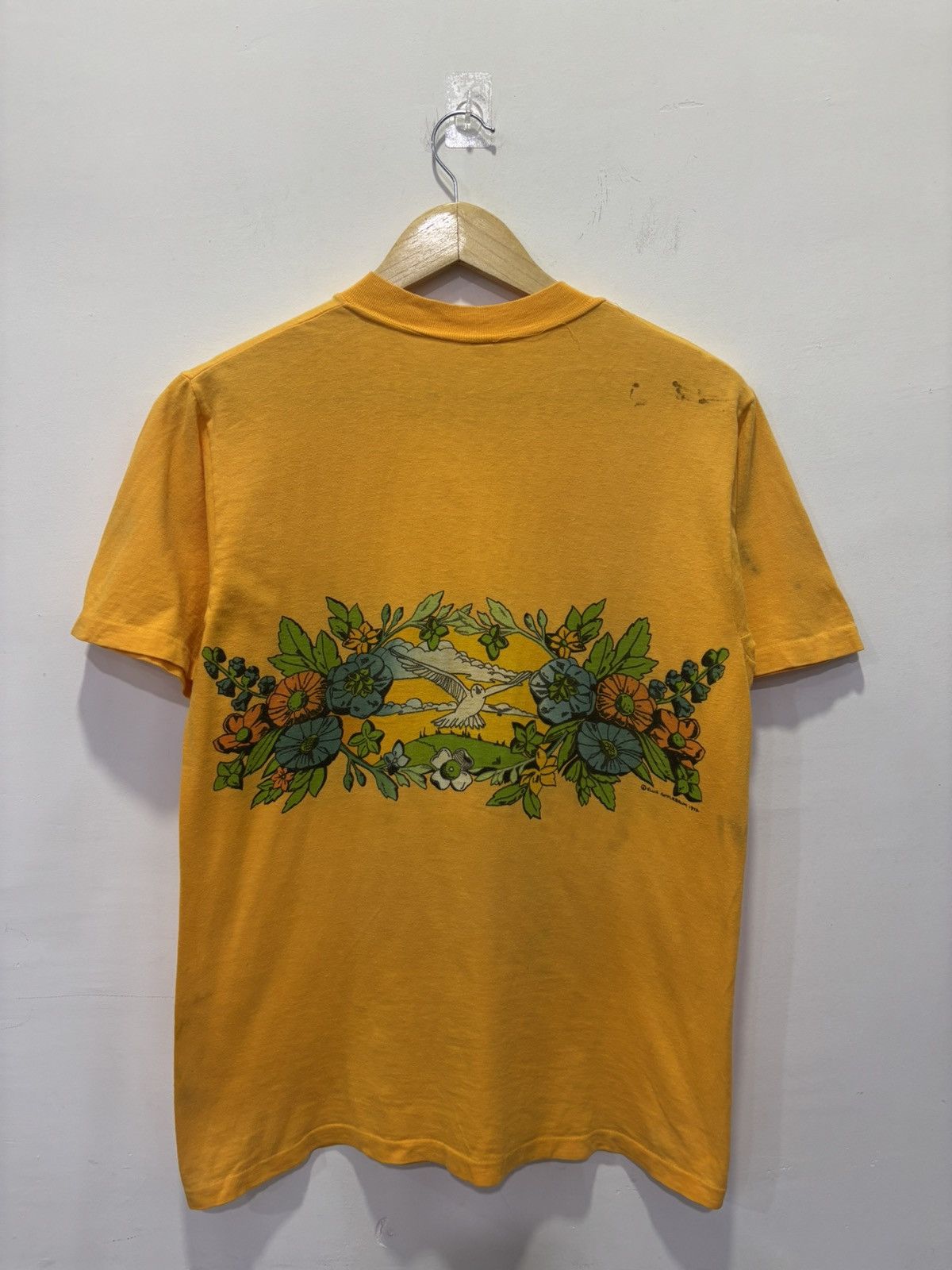 Vintage Vintage 70’s Hi Cru Floral Tshirt Size US M / EU 48-50 / 2 - 2 Thumbnail