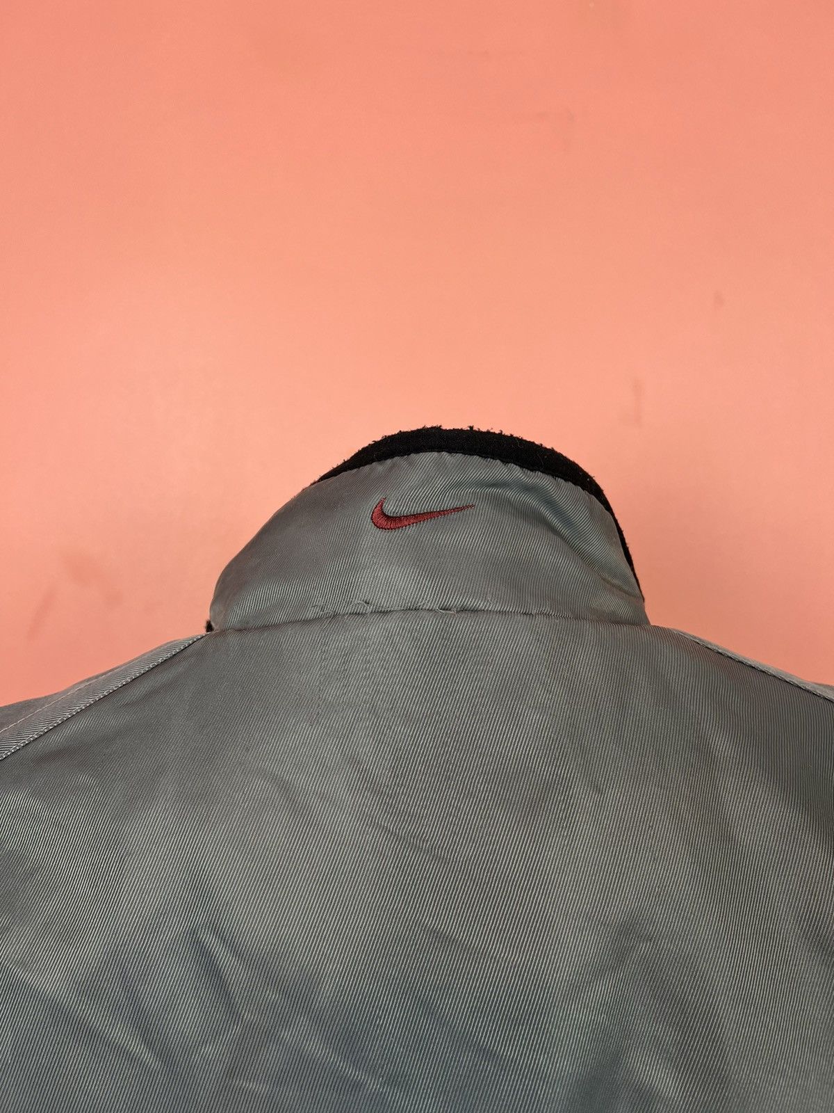 Vintage Nike vintage double sided jacket fleece nylon Size US XL / EU 56 / 4 - 10 Thumbnail