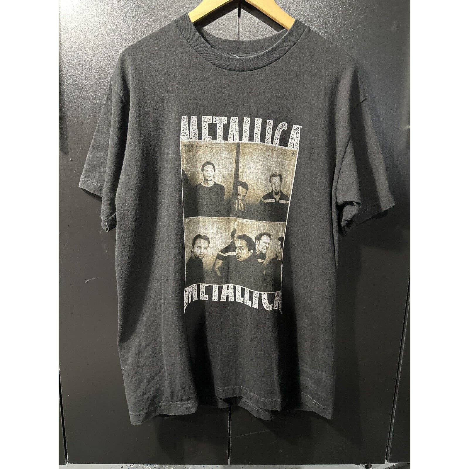 Vintage Y2K Metallica Long newest Sleeve Shirt XL Giant Tag Sleeve Graphics Band Tee