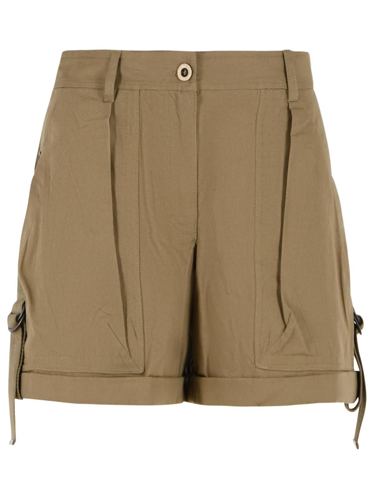 Isabel Marant ISABEL MARANT 'Boniza' 'Kaki' Cotton Shorts Size 26" / US 2 / IT 38 - 1 Thumbnail
