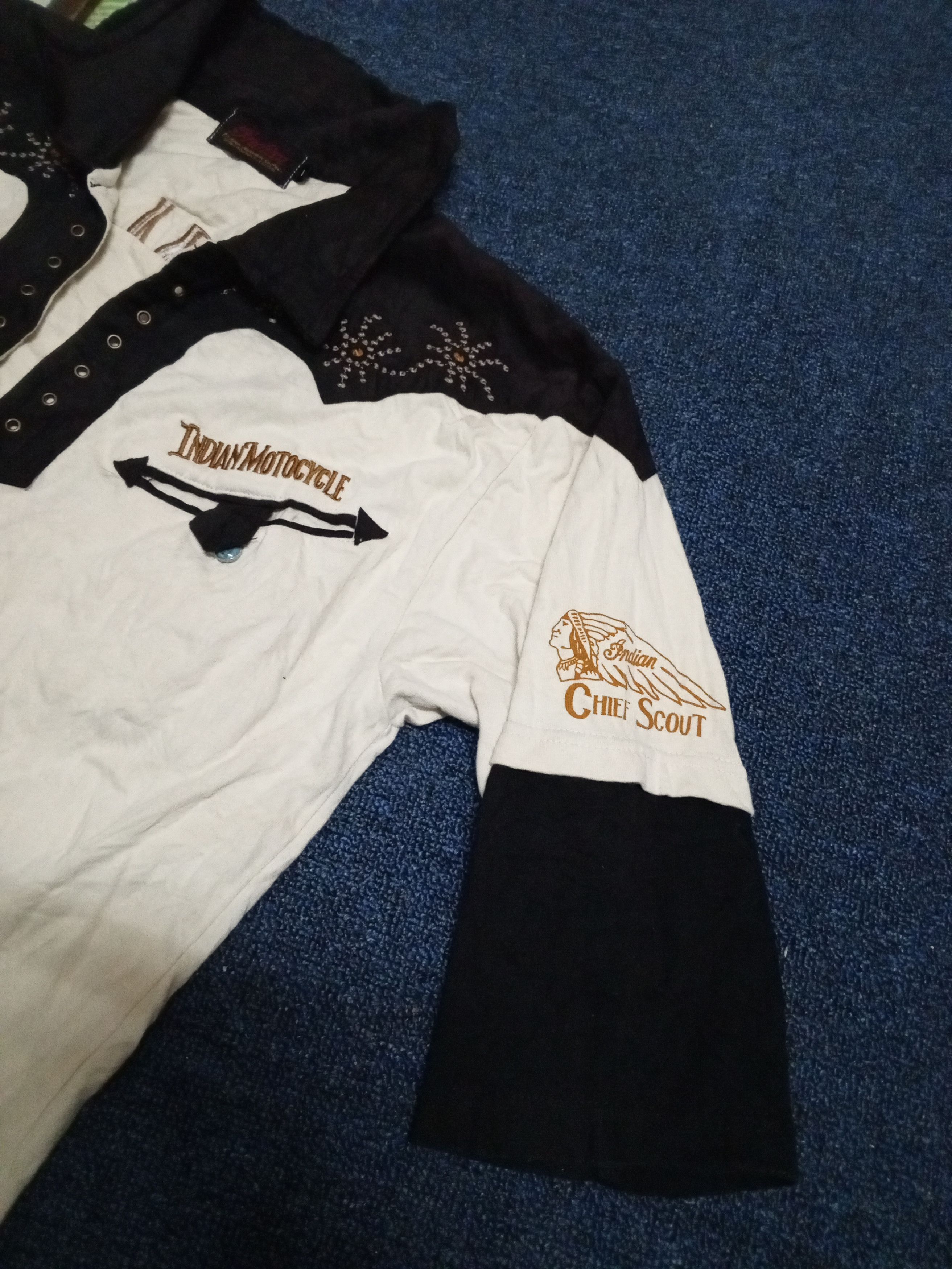 Indian Motorcycle × Vintage INDIAN MOTORCYCLE NICE Size US L / EU 52-54 / 3 - 4 Thumbnail
