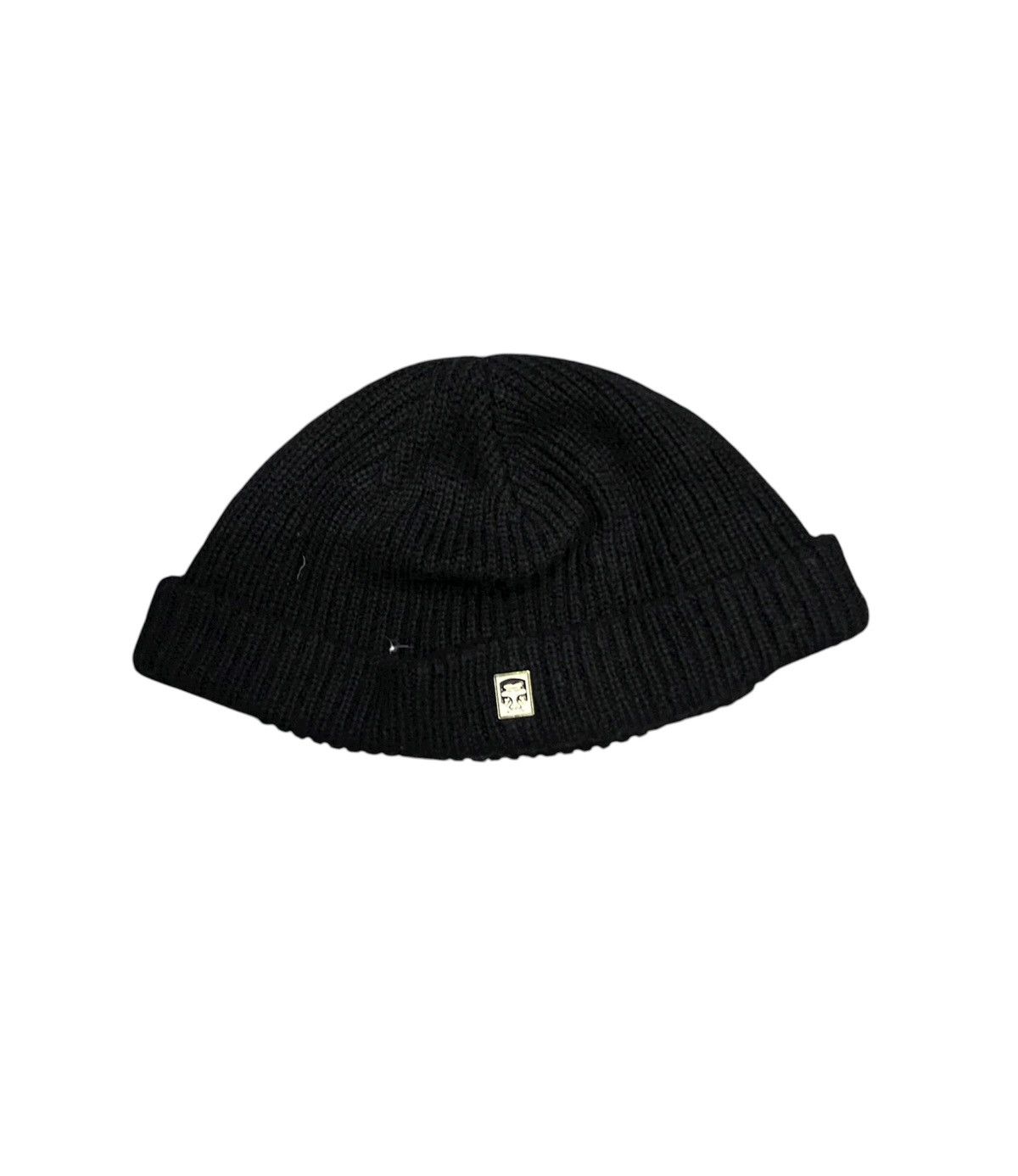Obey × Shepard Fairey 2000s OBEY STUDDED LOGO BEANIE HAT Size ONE SIZE - 1 Thumbnail