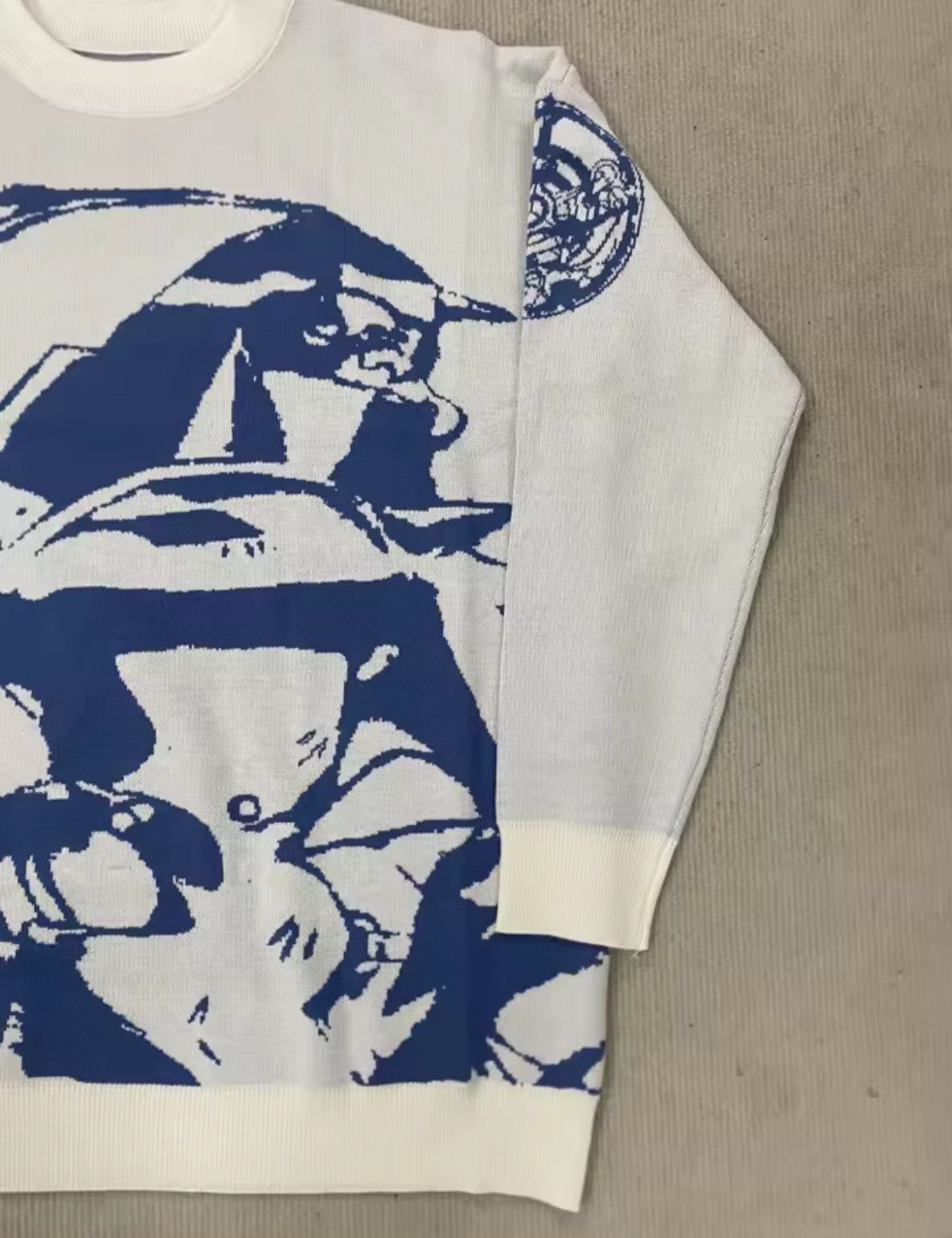 Japanese Brand Y2K Goth Hip Hop Sketch Anime Cartoon Sweater Sweatshirt Size US XL / EU 56 / 4 - 3 Thumbnail