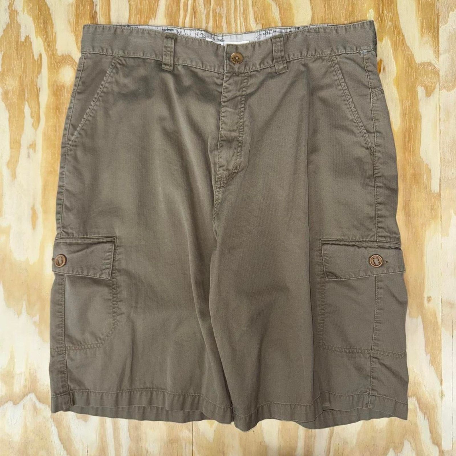 Anchor Blue Vintage y2k anchor blue surf skate carpenter cargo shorts Size US 38 / EU 54 - 2 Thumbnail