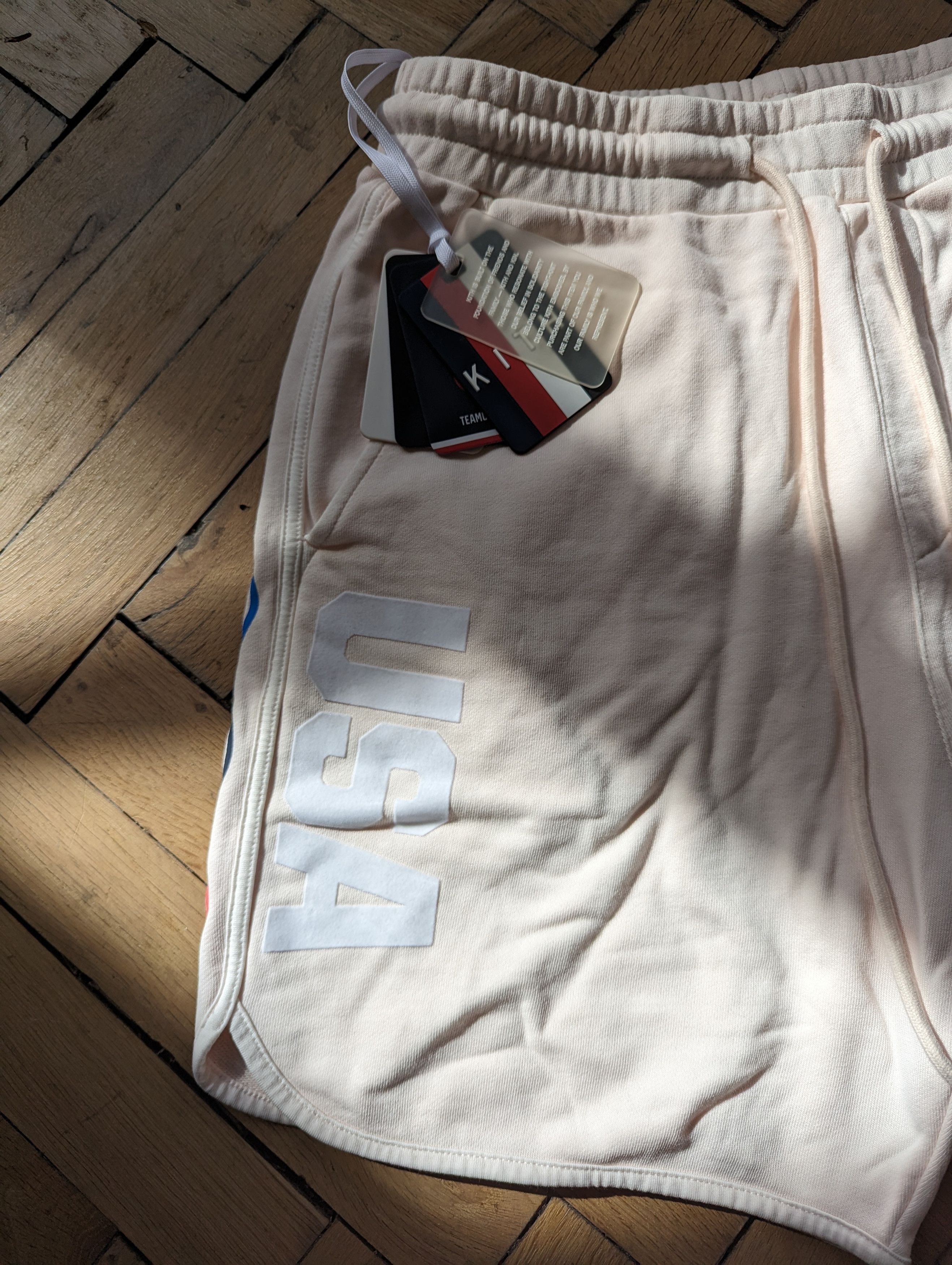 Kith Short kith team usa 5 rings pink blossom Size US 30 / EU 46 - 6 Thumbnail
