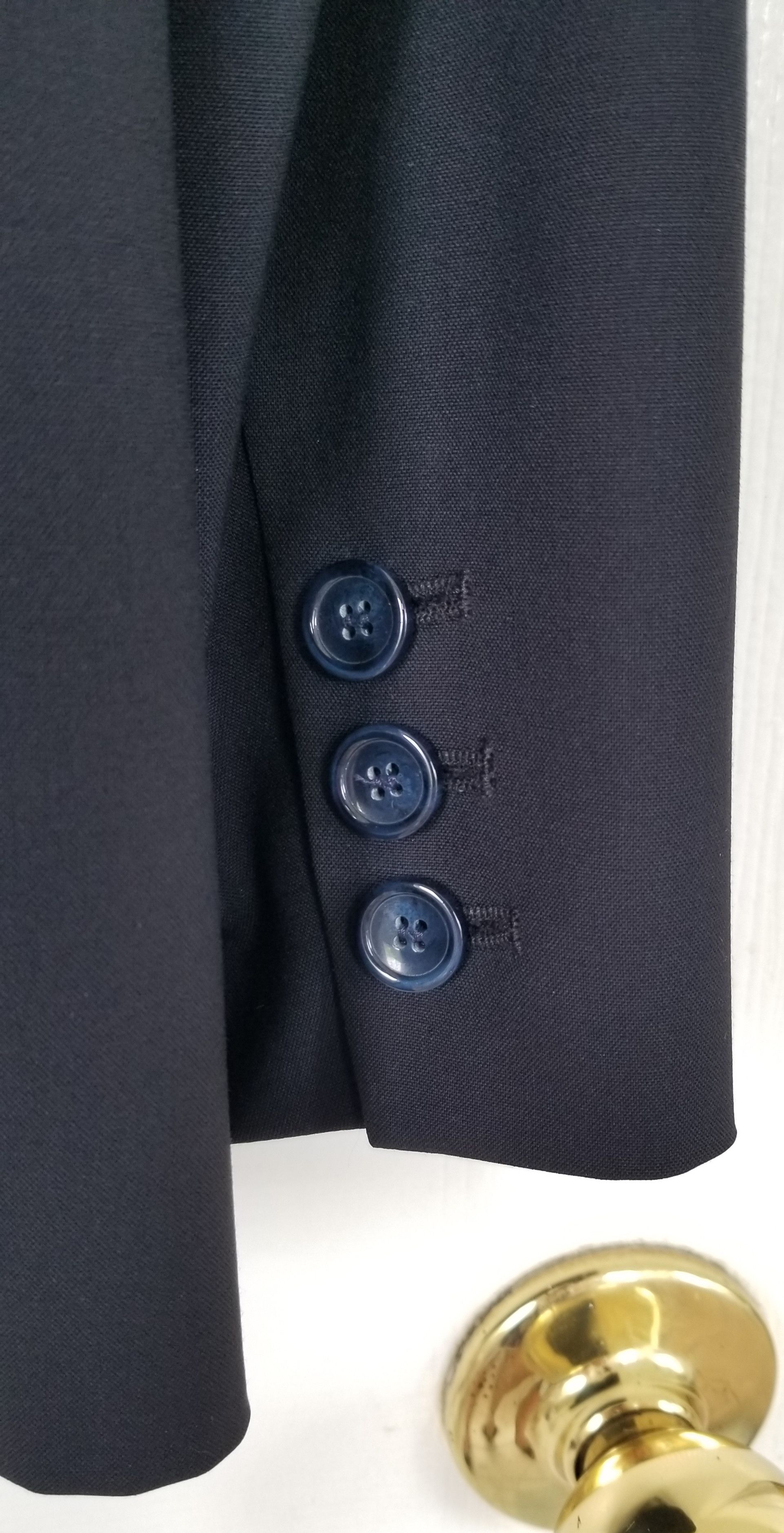 Raf Simons Raf Simons Suit Midnight Navy Blue Wool 1 Button Suit XS 44 Size 34R - 13 Thumbnail