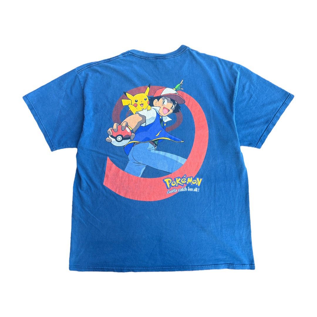 image of Pokemon 90’S in Blue, Men's (Size XL)