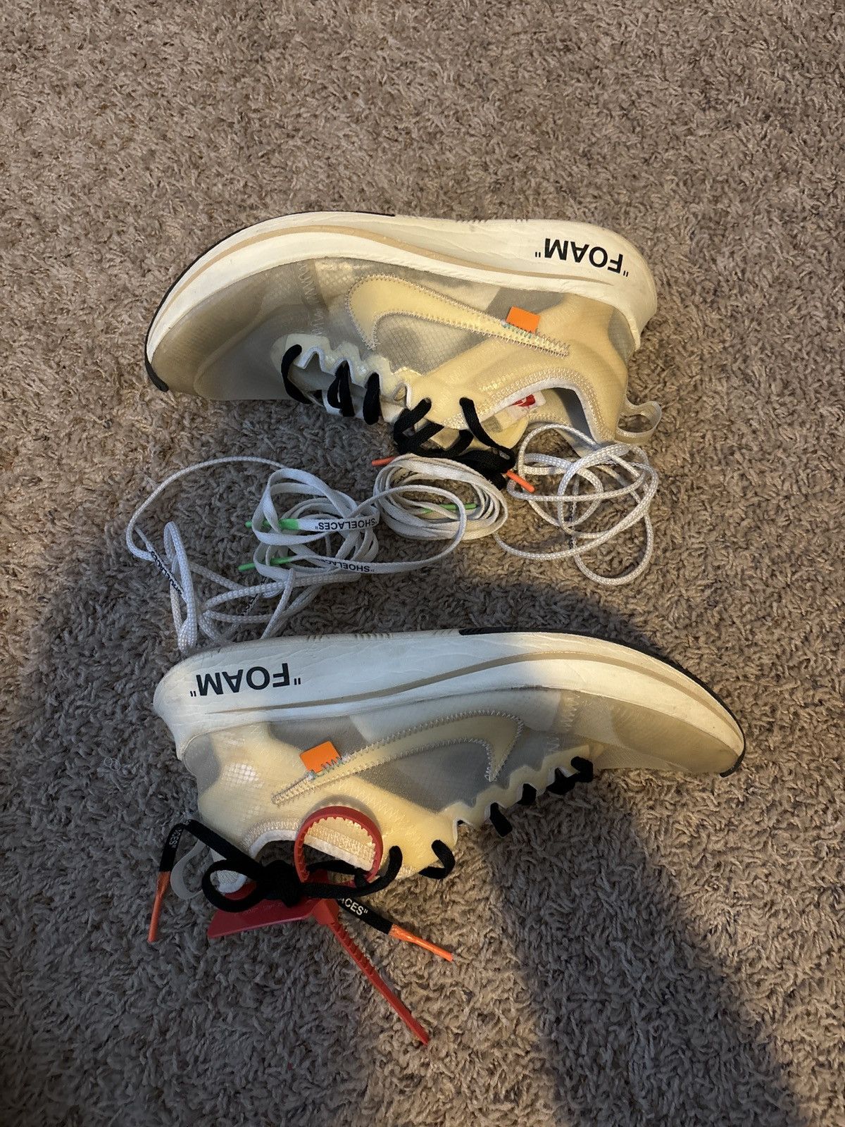 Nike × Off-White The 10 off white zoom fly Size US 9 / EU 42 - 2 Thumbnail