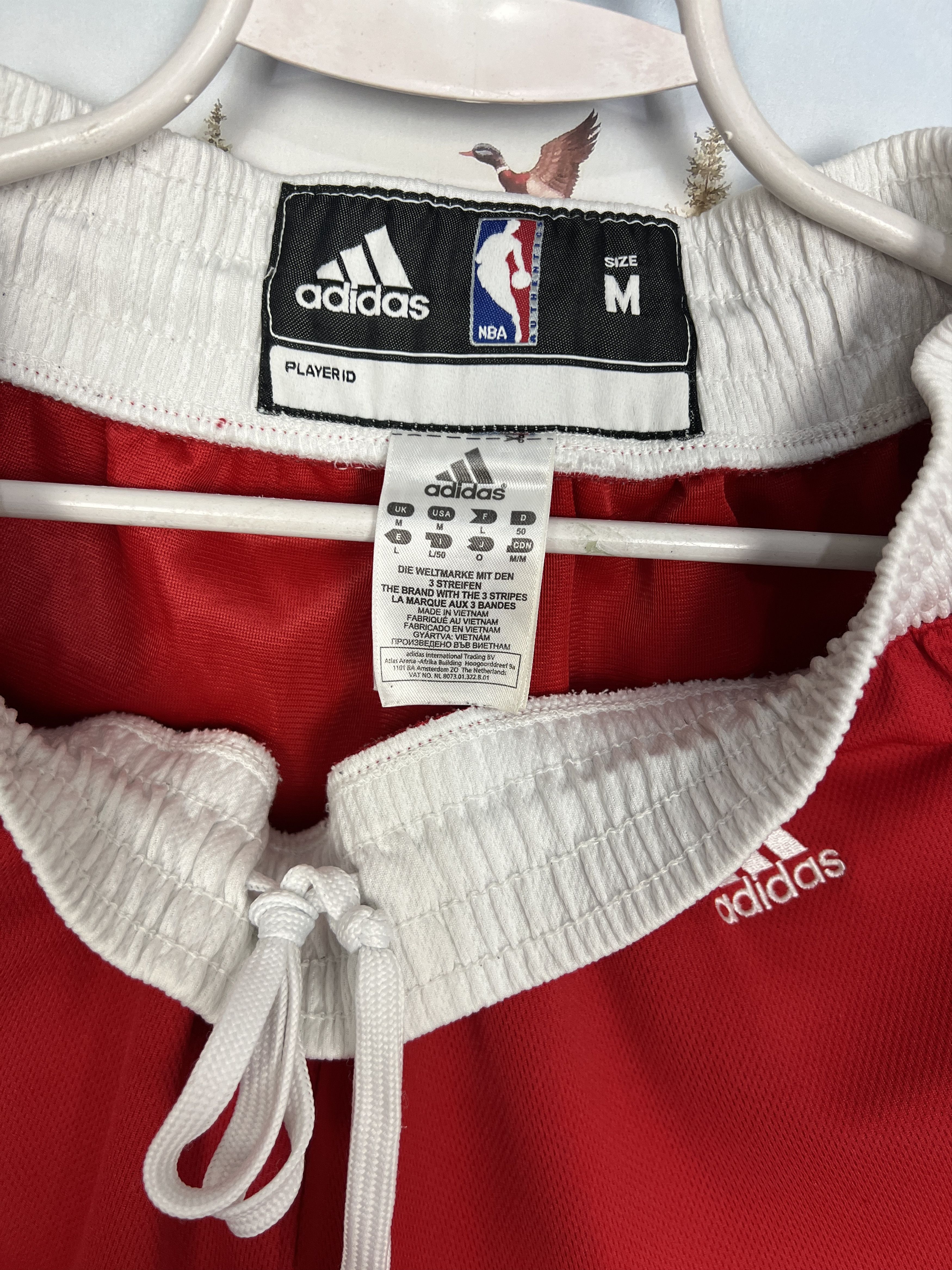 Adidas Vintage Chicago Bulls Derrick Rose NBA Shorts Rare Hype Size US 32 / EU 48 - 7 Thumbnail