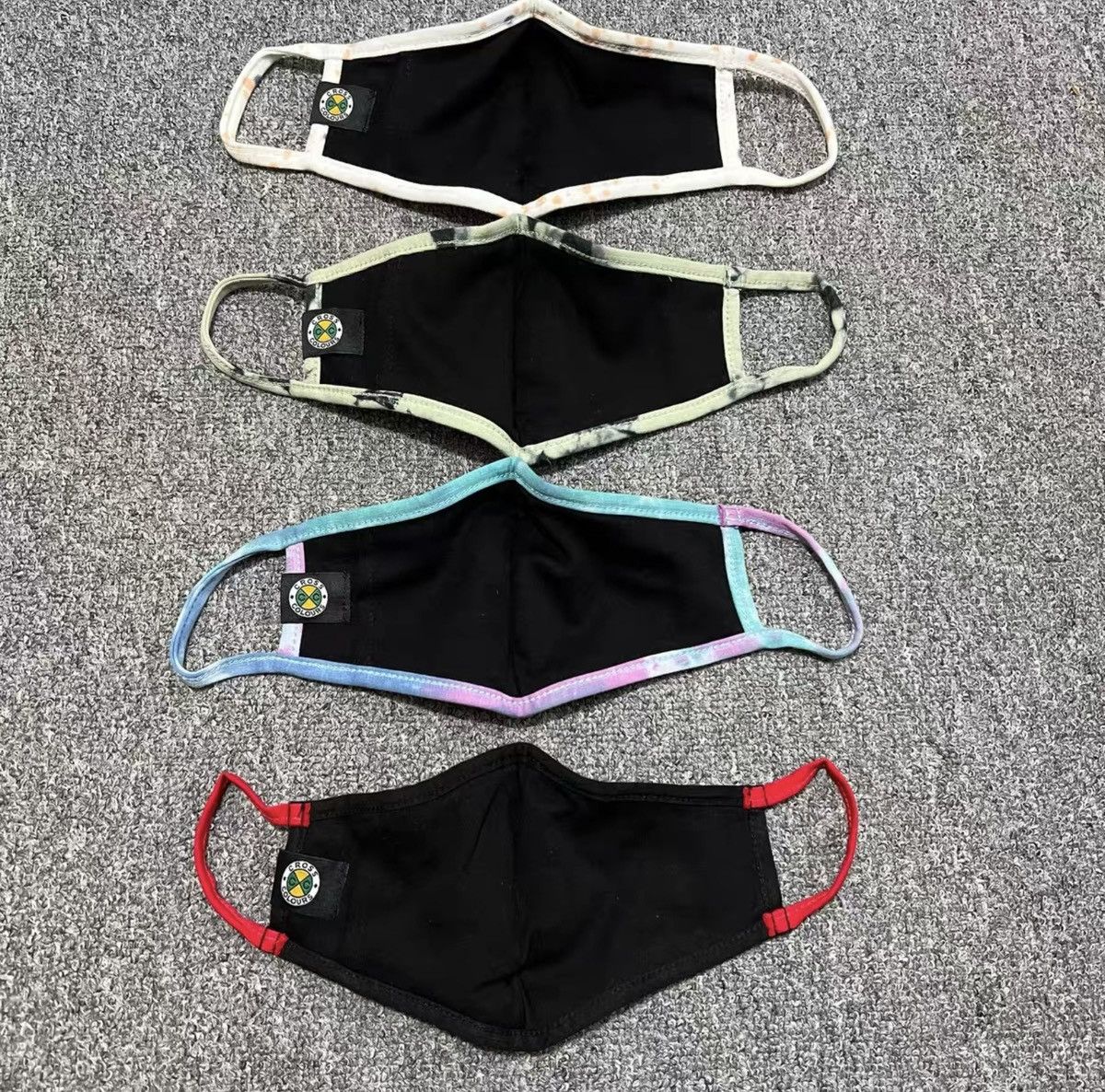 Cross Colours CROSS COLOURS Tie‑Dye Cotton Face Masks Size ONE SIZE - 5 Thumbnail