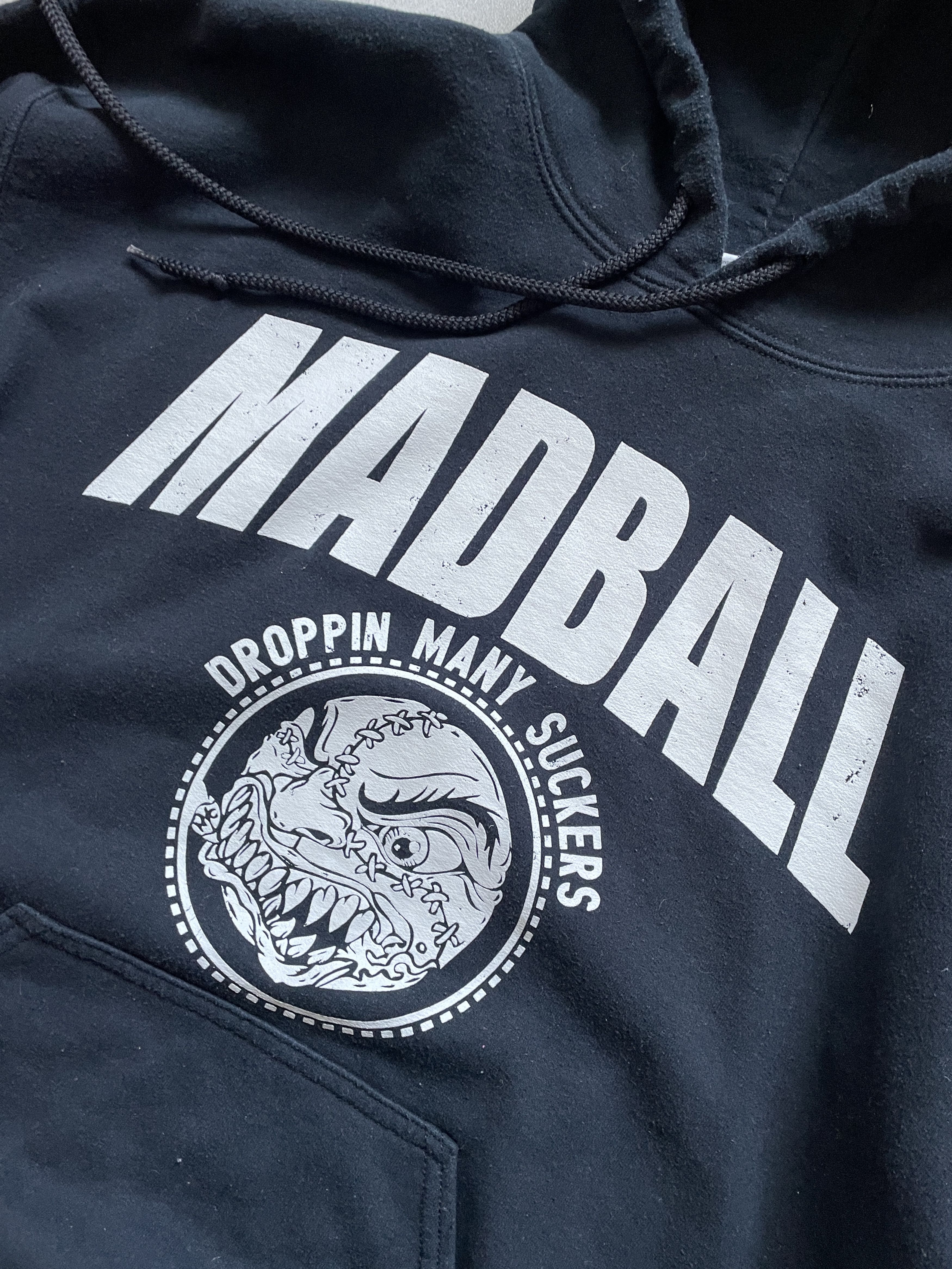 Band Tees VINTAGE Y2K 06 MADBALL DROPPIN MANY SUCKERS HARDCORE HOODIE Size US M / EU 48-50 / 2 - 3 Thumbnail