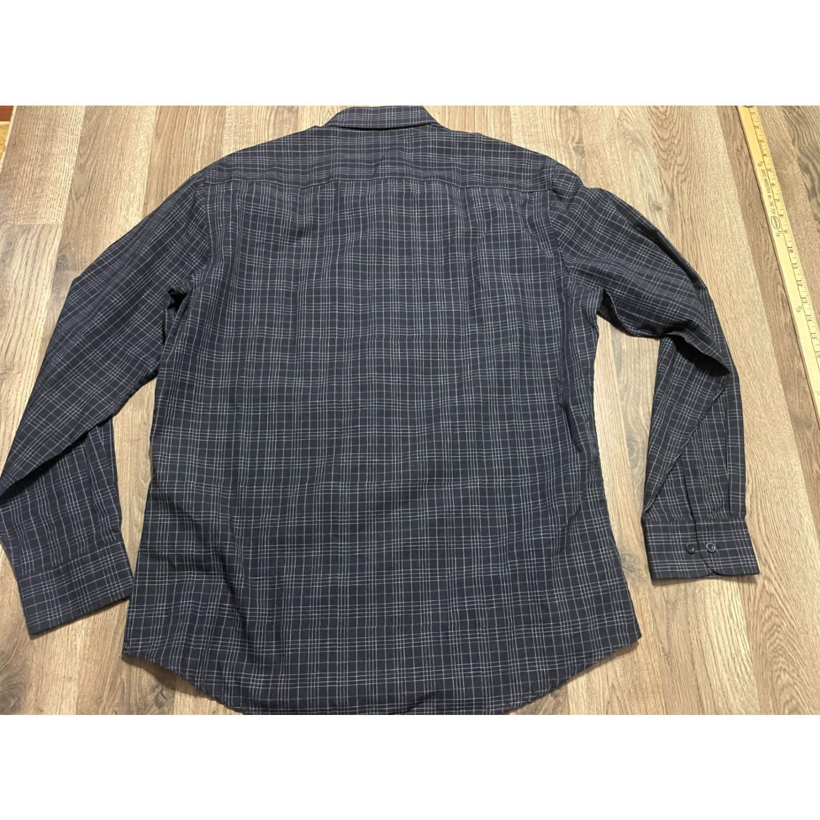 Vintage Daniel K Shirt Men L Black Plaid Button Up Long Sleeve Regular Fit Size US L / EU 52-54 / 3 - 2 Thumbnail