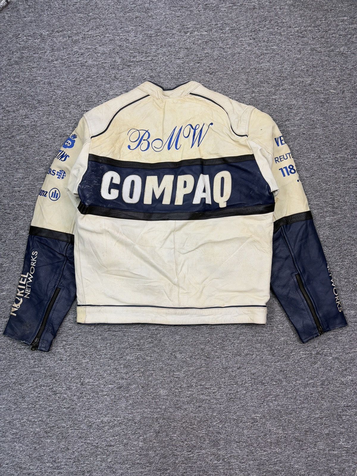BMW Vintage BMW Leather Jacket Racing Biker Size US S / EU 44-46 / 1 - 3 Thumbnail