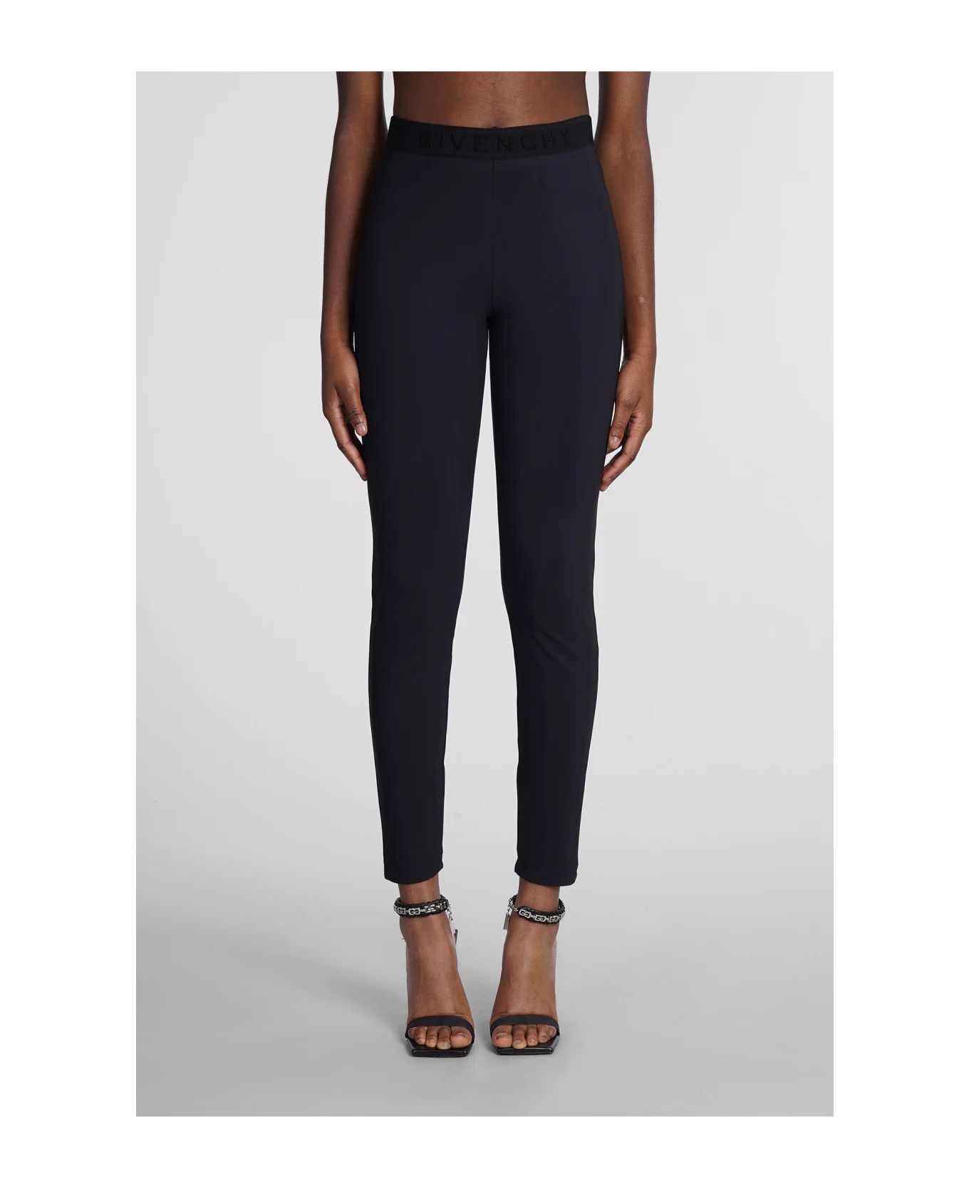 Givenchy o1n1vont0326 Leggins in Black Size 28" / US 6 / IT 42 - 1 Thumbnail