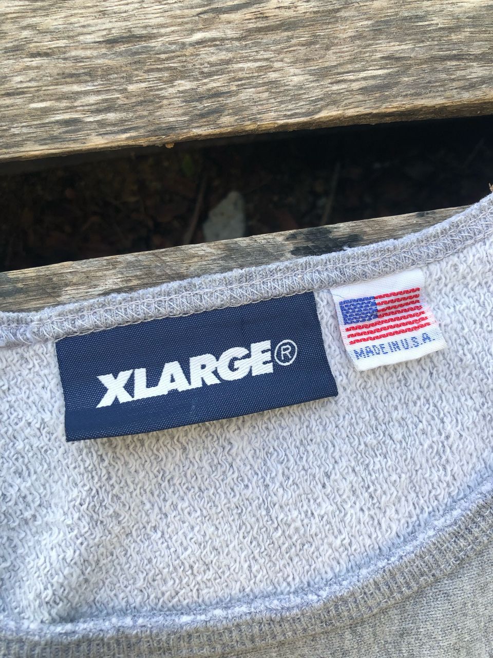 Vintage × Xlarge Vintage 90s X-Large Crew Cut Sleeve Sweatshirt Size US M / EU 48-50 / 2 - 3 Thumbnail