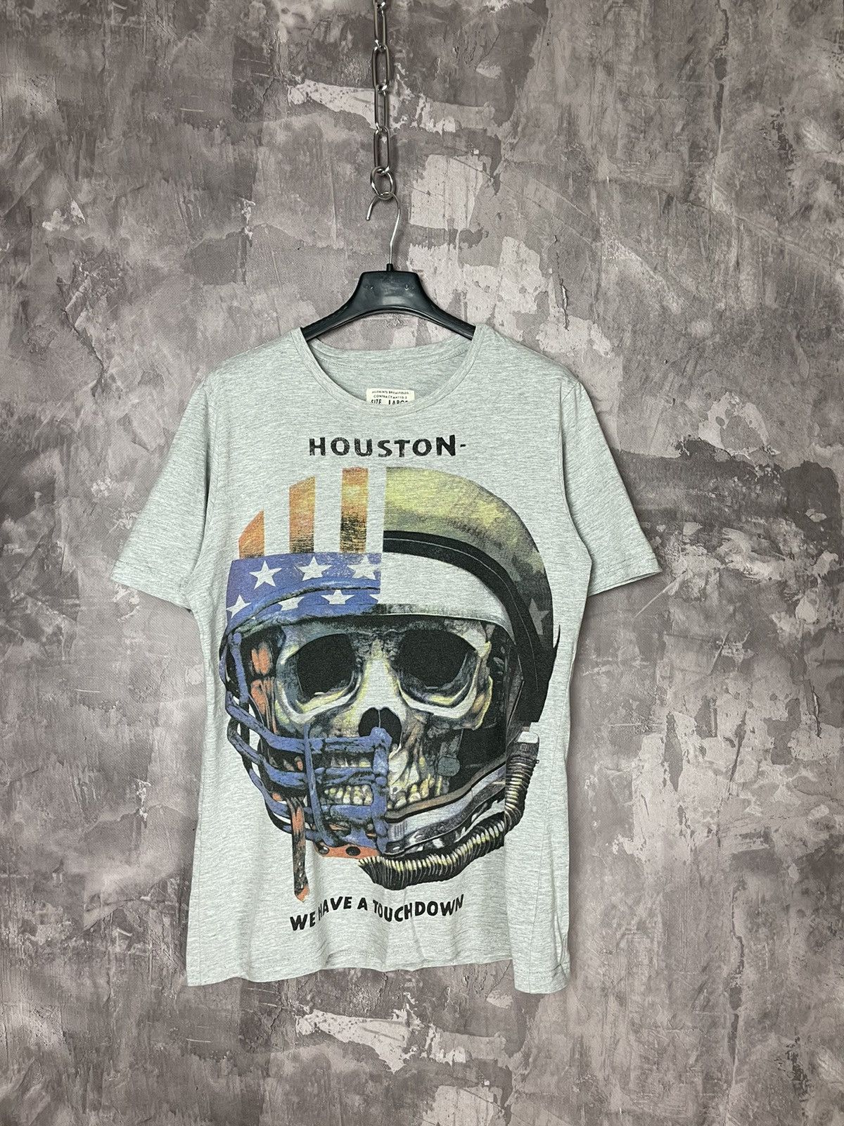 Allsaints × Vintage T-shirt Vintage Allsaints Distressed Faded Art Graffiti Rare Size US M / EU 48-50 / 2 - 1 Thumbnail