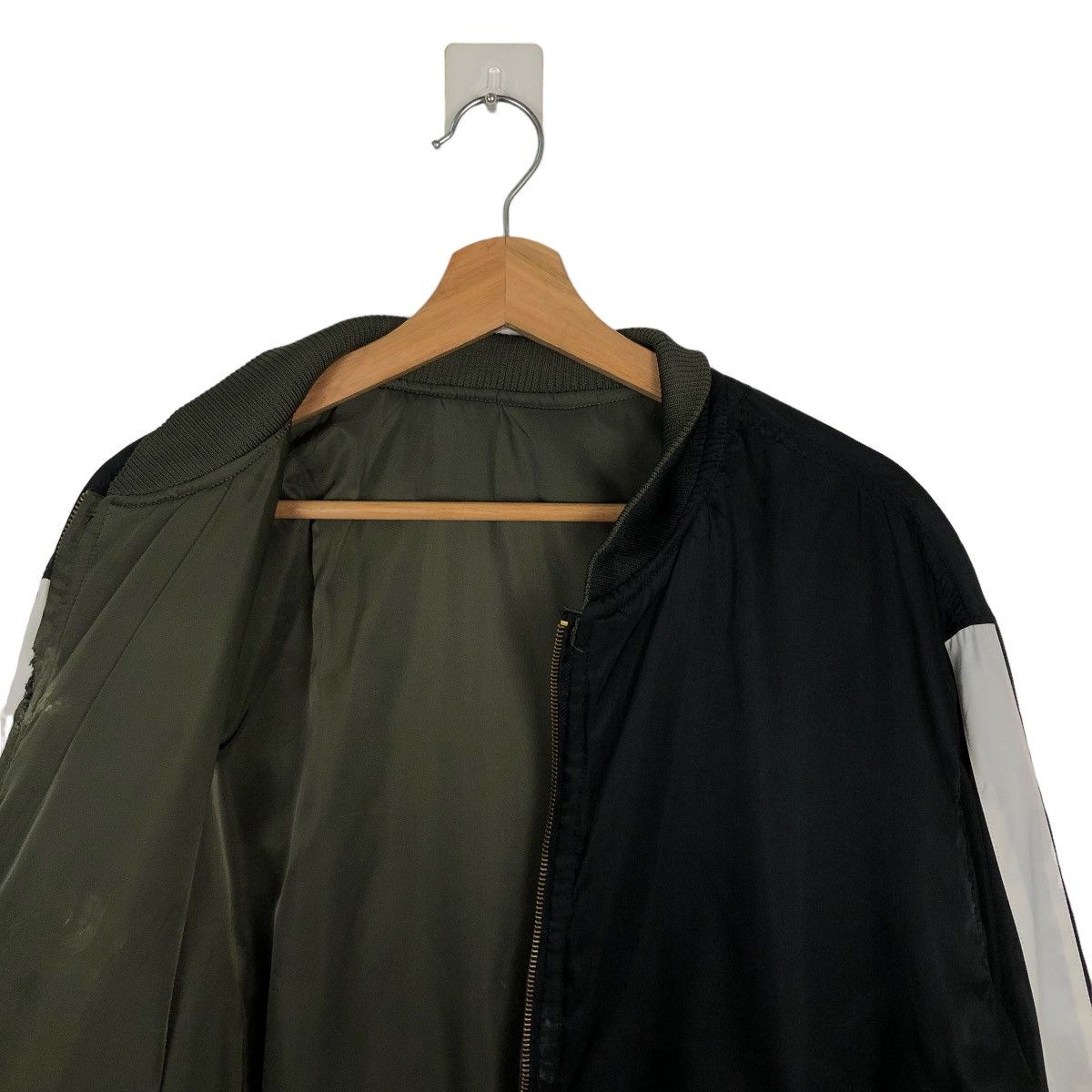 Japanese Brand 🔥RIOT RIOT VINTAGE BOMBER JACKET IGNI UTILITY BLACK Size US M / EU 48-50 / 2 - 9 Thumbnail