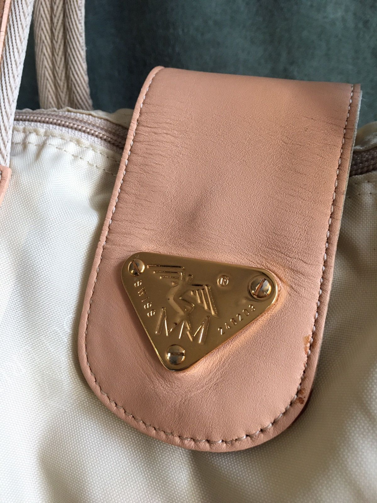 Maison Mollerus Maison Mollerus Nylon Monogram Shoulder Bag Size ONE SIZE - 4 Thumbnail