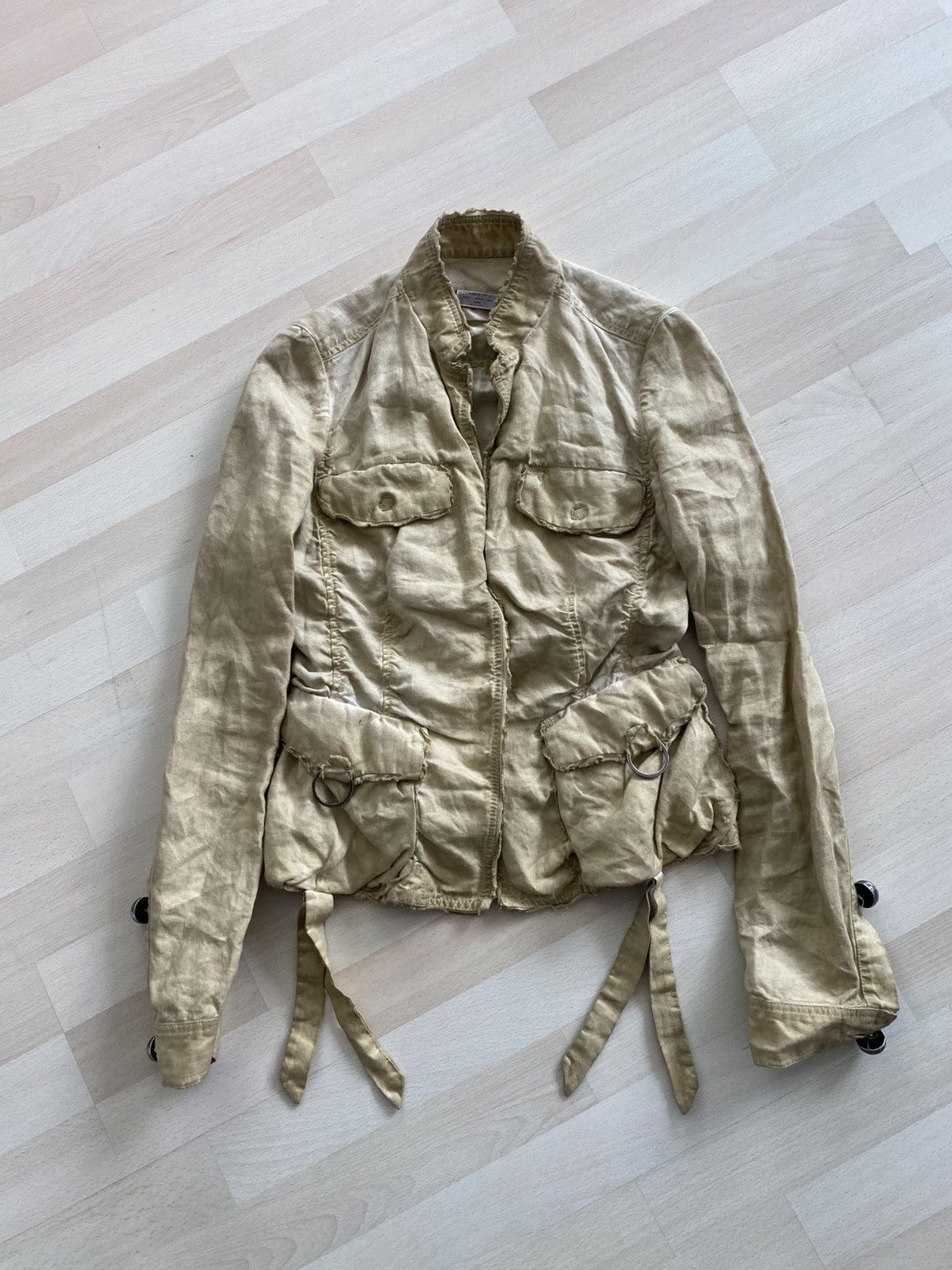 Designer Avant-garde Weber Coast & Ahaus Raw Jacket Size S / US 4 / IT 40 - 2 Thumbnail