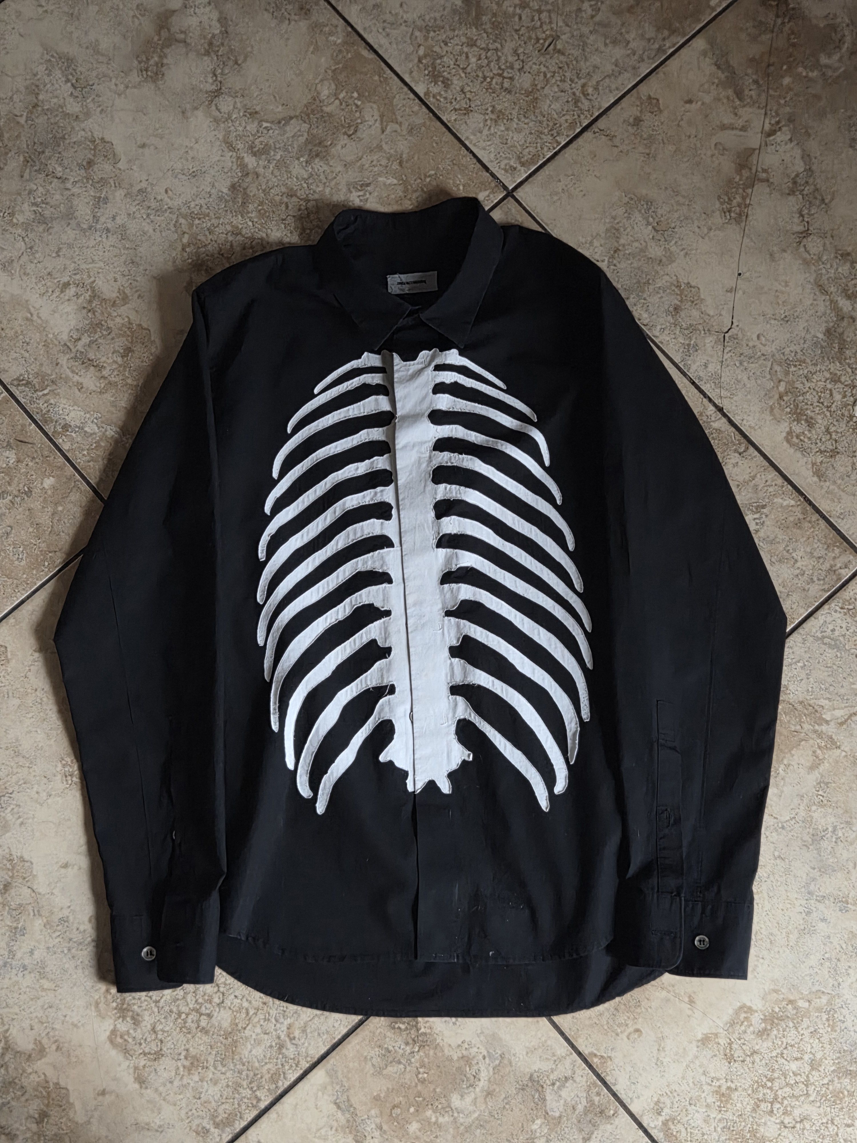 Undercover Undercover Anatomocouture Skeleton Button Shirt Size US XS / EU 42 / 0 - 3 Thumbnail