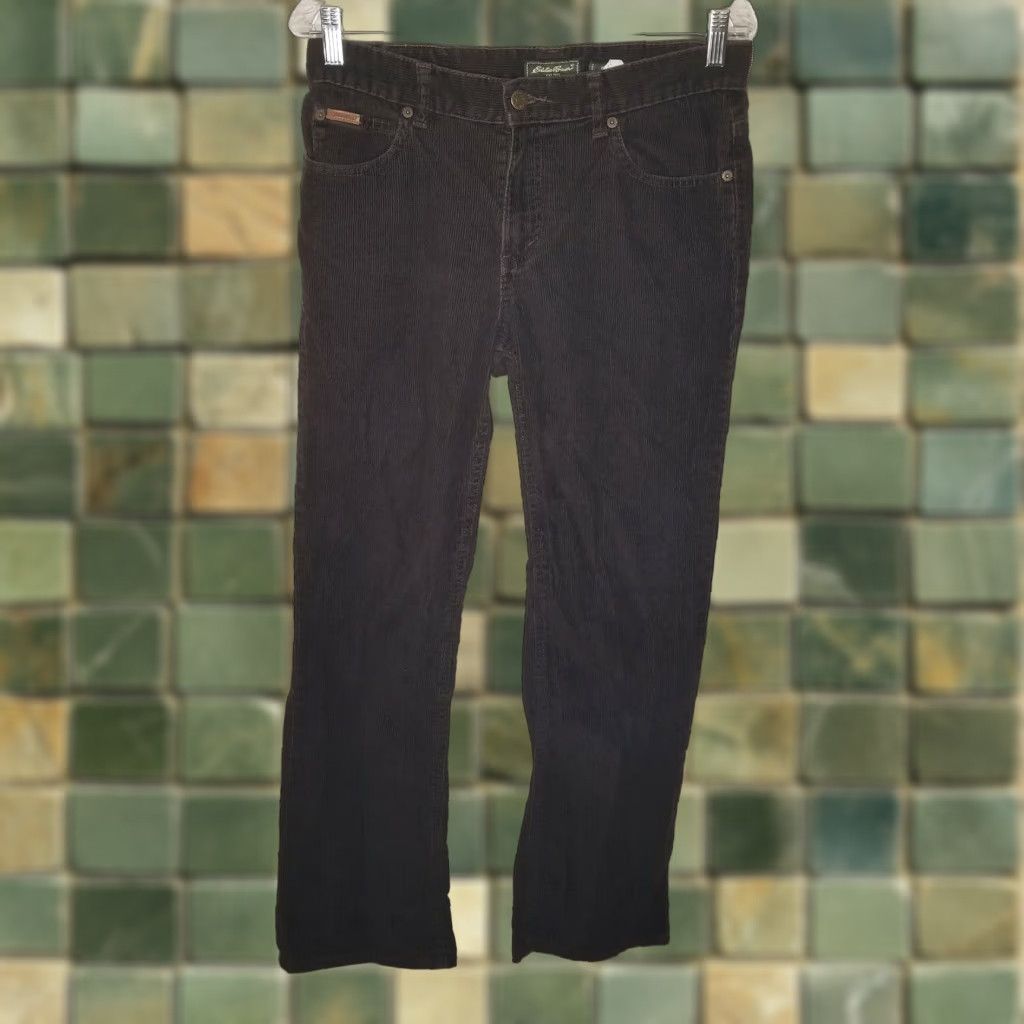 Eddie Bauer Eddie Bauer Corduroy Boot Cut Brown Pants Women's Size 8 Size 30" / US 8 / IT 44 - 1 Thumbnail