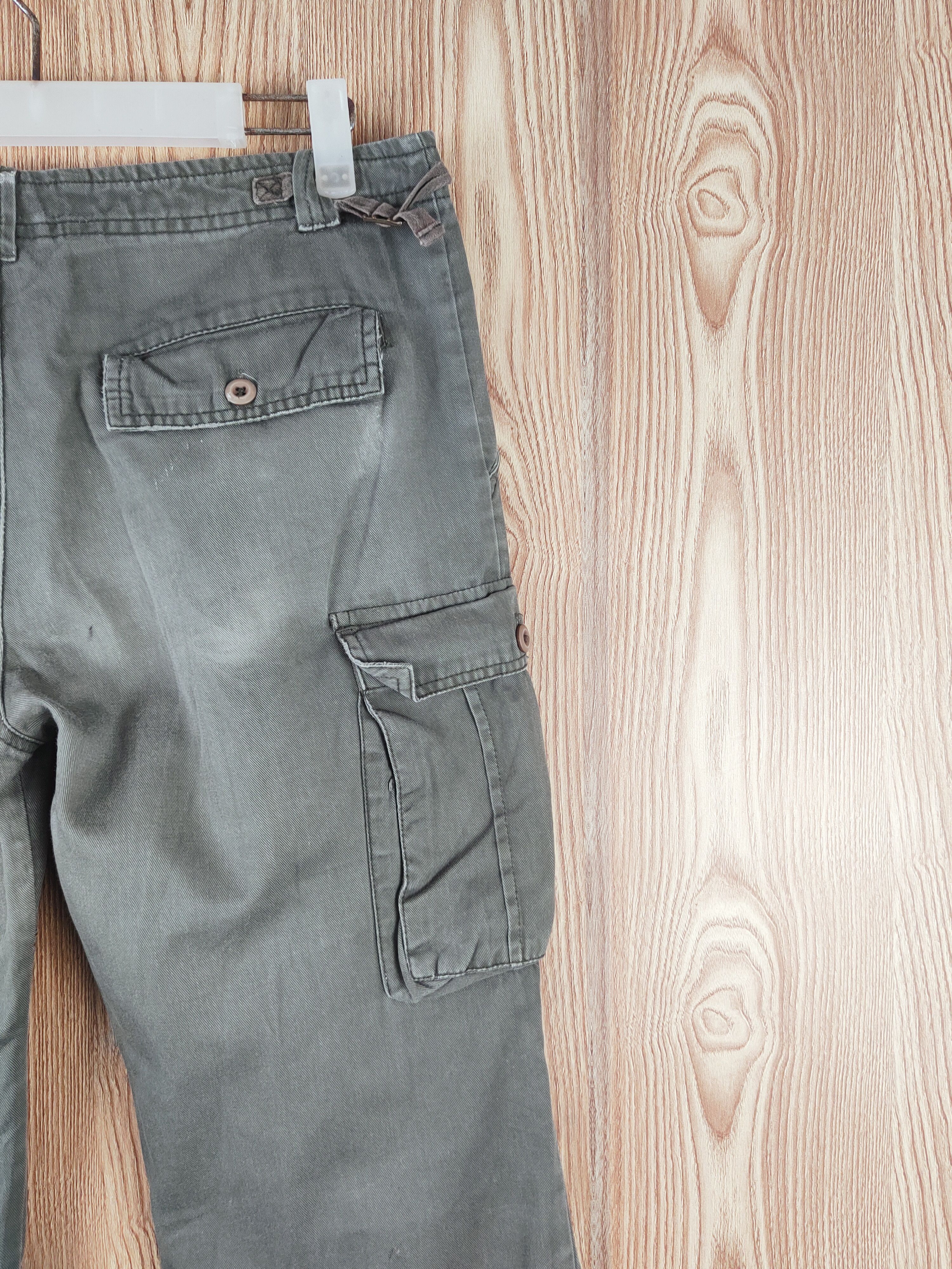 Japanese Brand × Vintage Vintage 💥 Soyous Green Multi Tactical pocket Cargo Pants Size US 32 / EU 48 - 10 Thumbnail