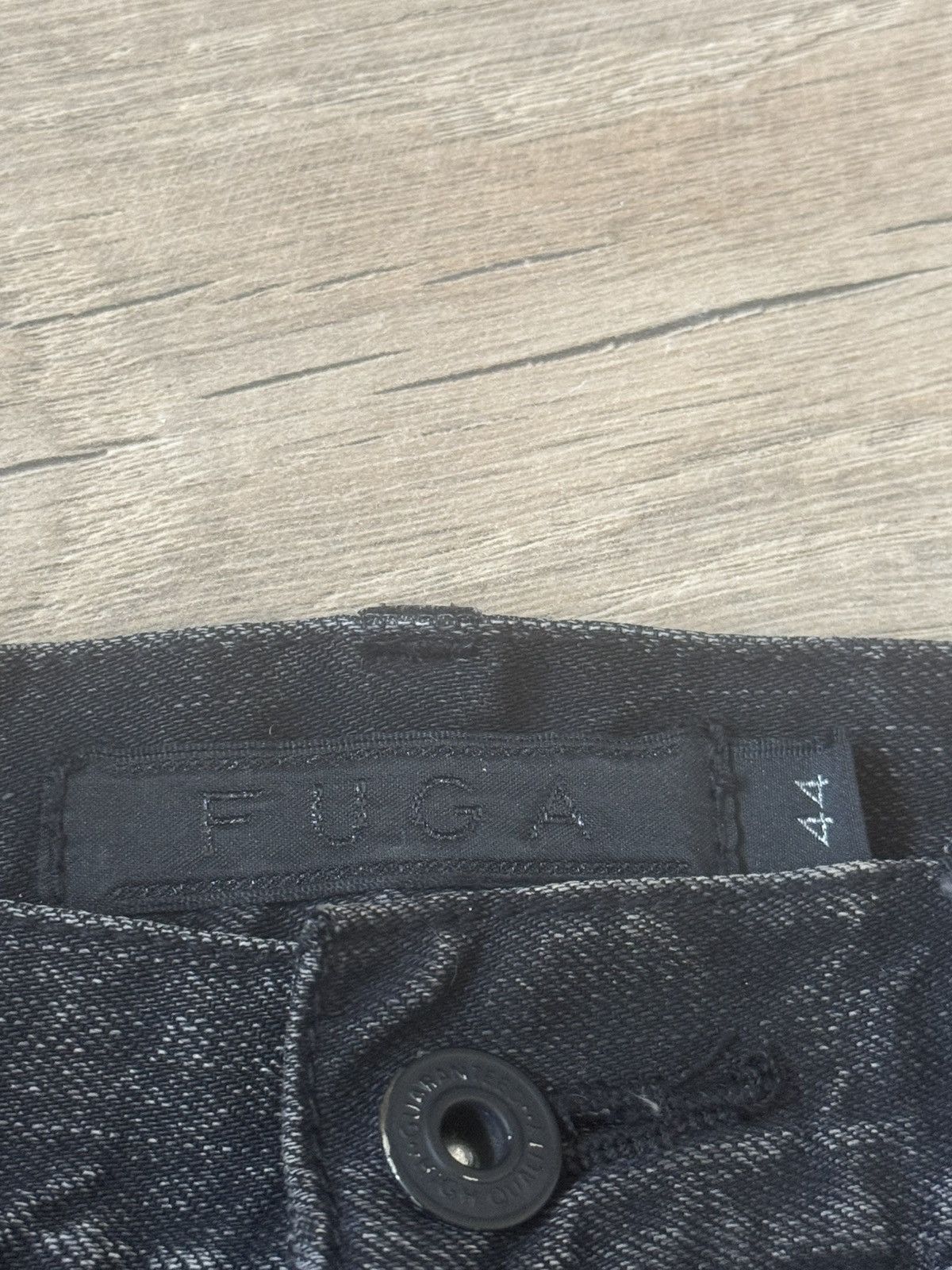 GOSTAR DE FUGA × Japanese Brand FUGA flared ripped wax denim (gostar de fuga) Size US 44 / EU 60 - 8 Thumbnail