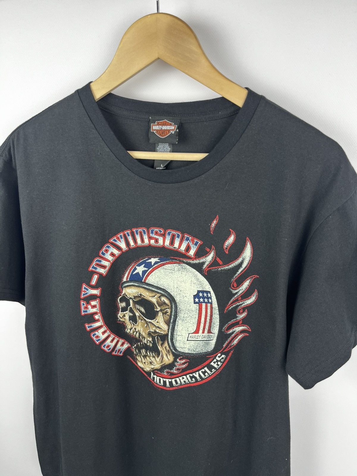 Harley Davidson Harley Davidson skull t shirt size L Size US L / EU 52-54 / 3 - 3 Thumbnail