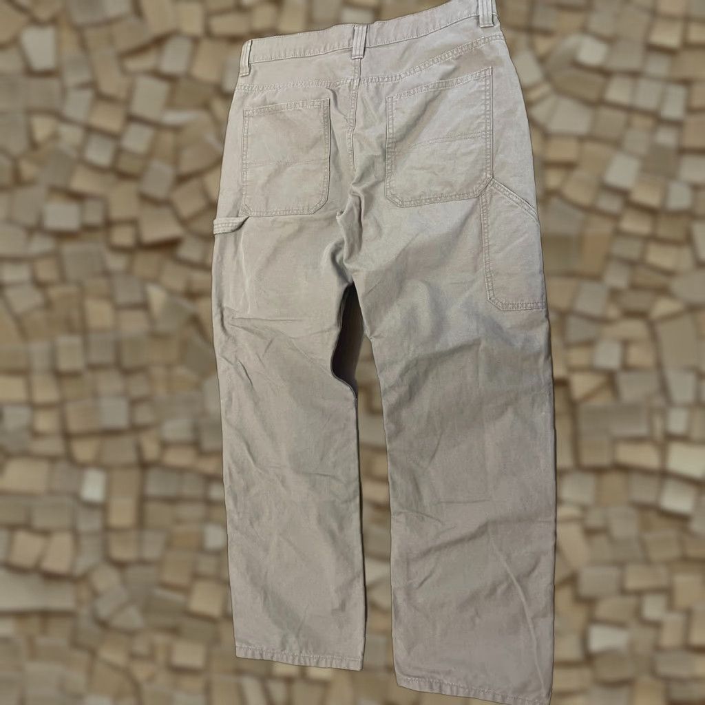 The Mountain Blue Mountain Pants Men Khaki Straight Leg 34x34 Beige Brown Casual Vintage? No 34" Inseam Regular Mens Pants Size US 34 / EU 50 - 1 Thumbnail