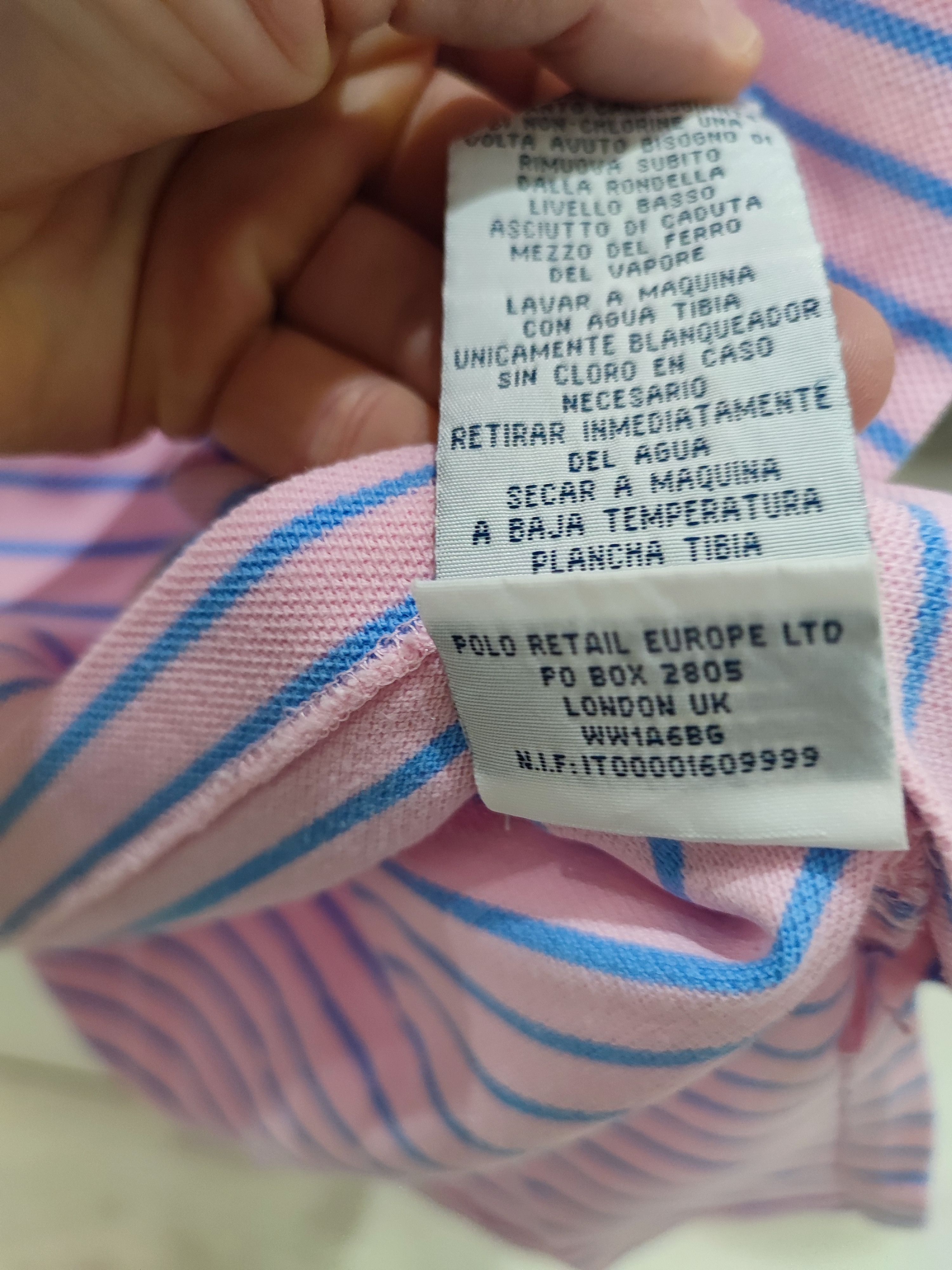 Polo Ralph Lauren Polo RL custom fit pink polo Size US S / EU 44-46 / 1 - 5 Thumbnail