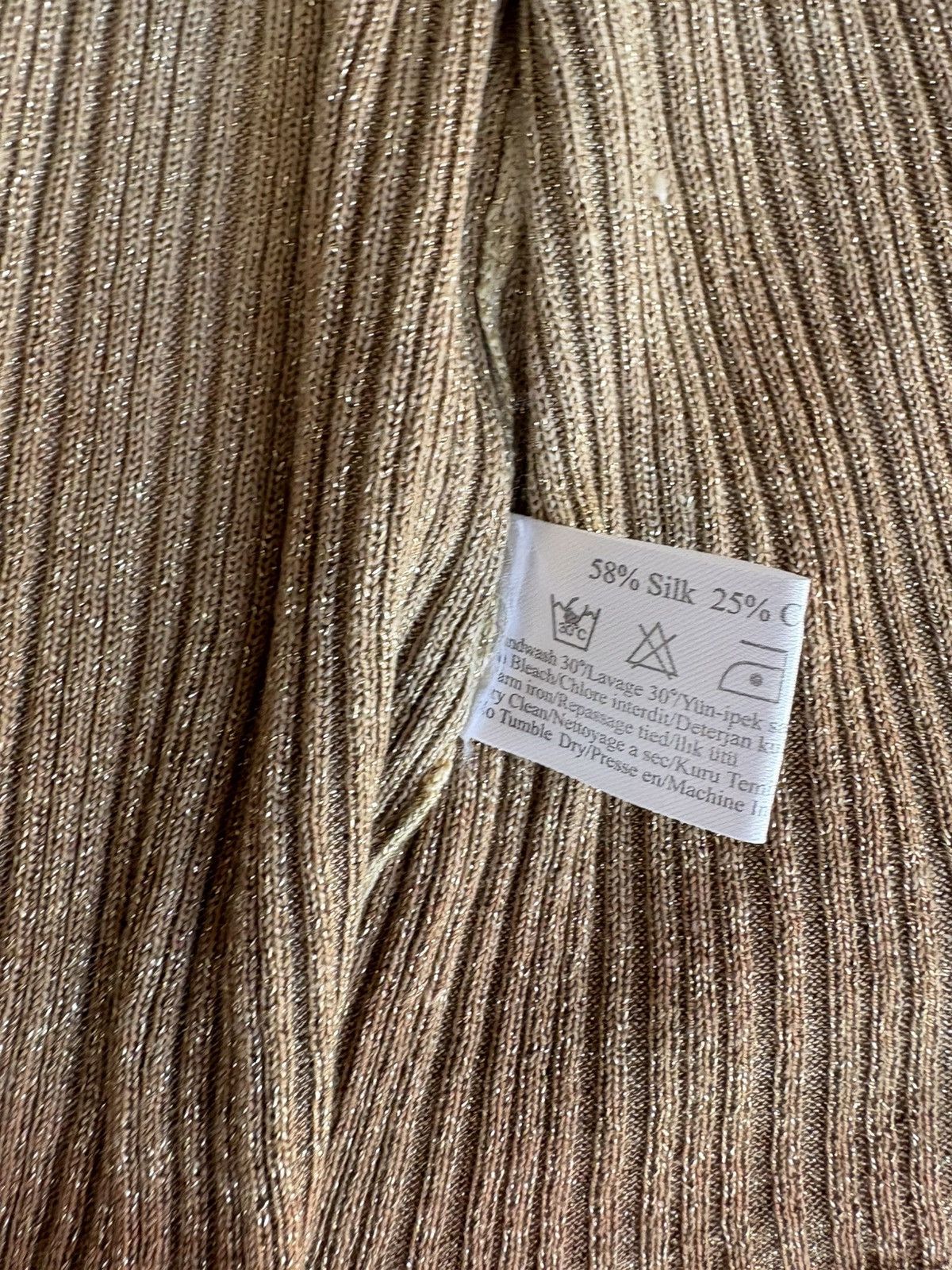 Vintage Silk and Cashmere cardigan Size M / US 6-8 / IT 42-44 - 19 Thumbnail