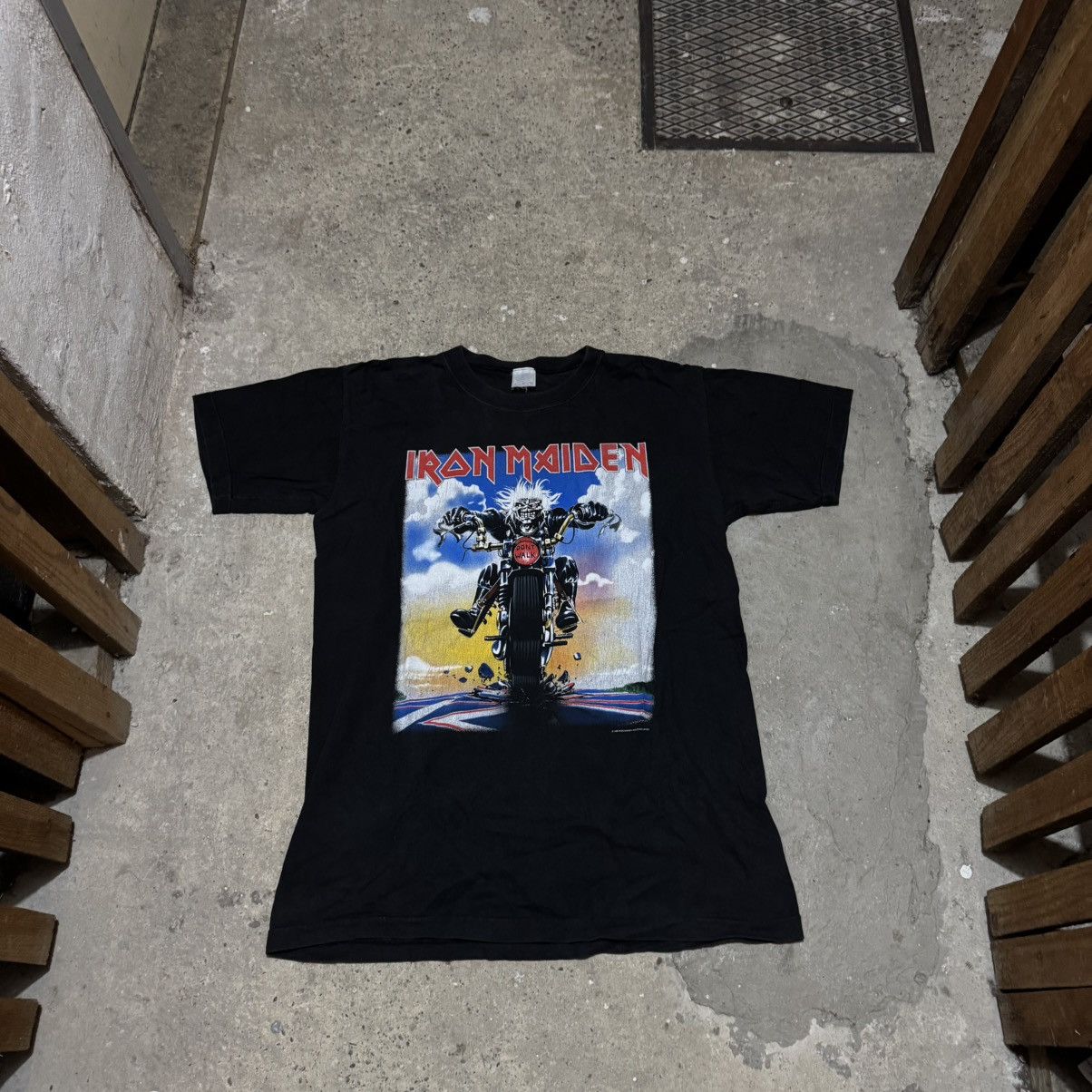 Band Tees × Vintage Vintage Iron maiden „dont walk“ 1989 t-shirt Size US L / EU 52-54 / 3 - 1 Thumbnail