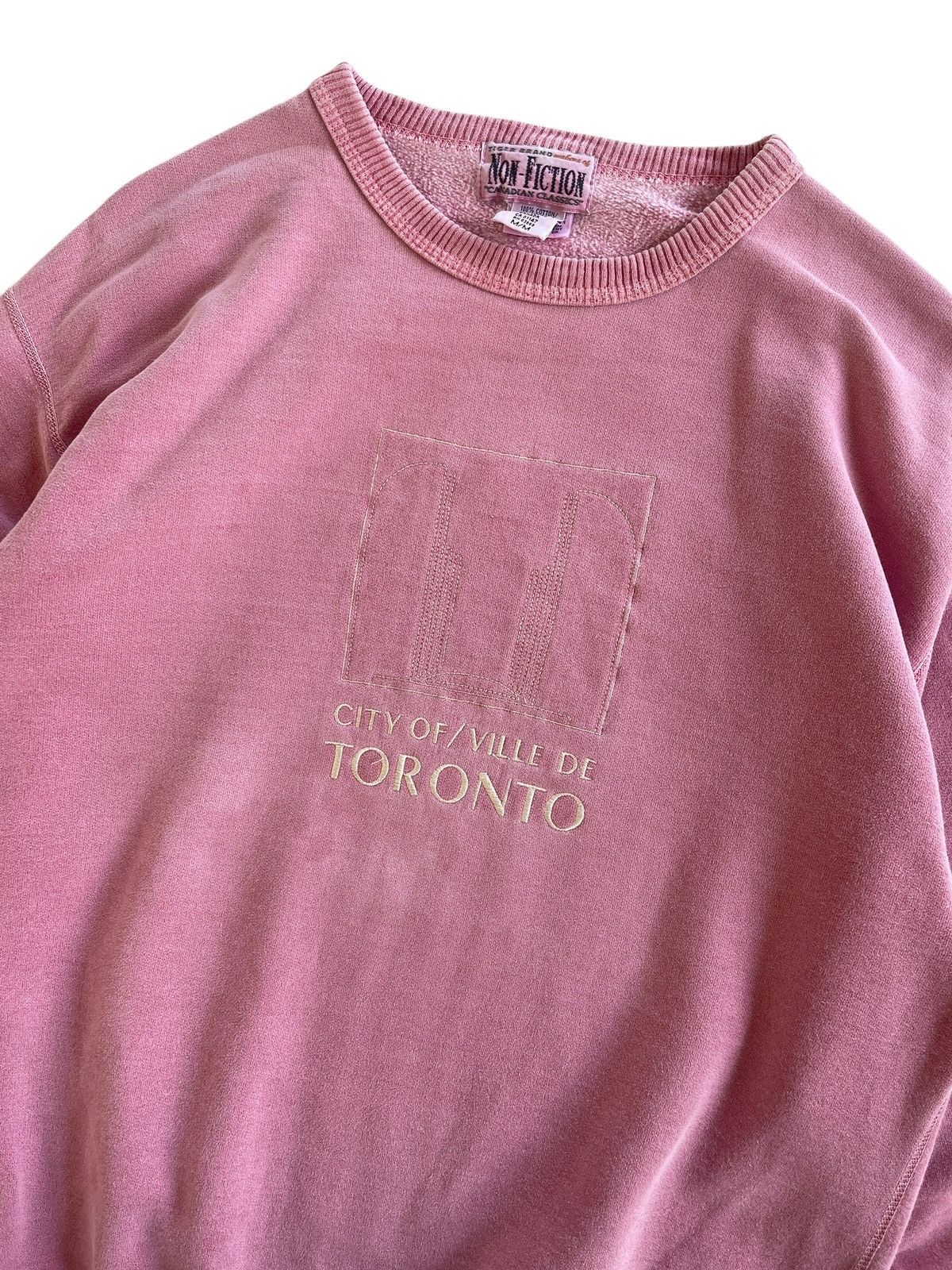 Vintage Vintage 90s Canadian Classic Toronto Sweatshirt Size US M / EU 48-50 / 2 - 6 Thumbnail