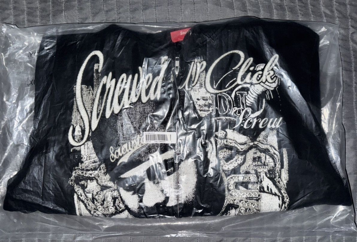 Supreme Supreme DJ Screw Zip Up Hooded Sweatshirt Black Size US S / EU 44-46 / 1 - 1 Thumbnail