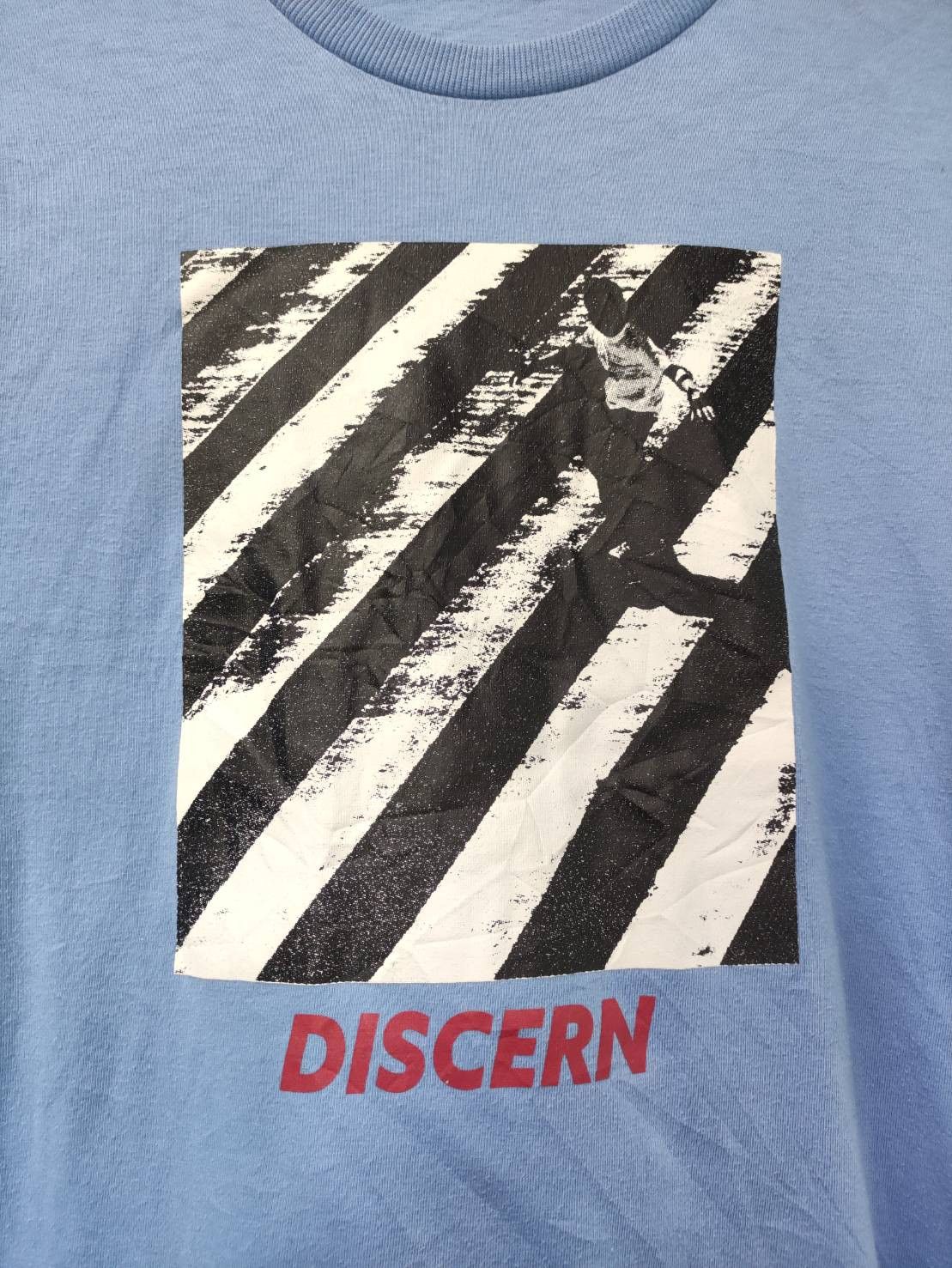 Japanese Brand Avail Avant Garde " DISCERN " Long Sleeve T-Shirts Size US M / EU 48-50 / 2 - 3 Thumbnail