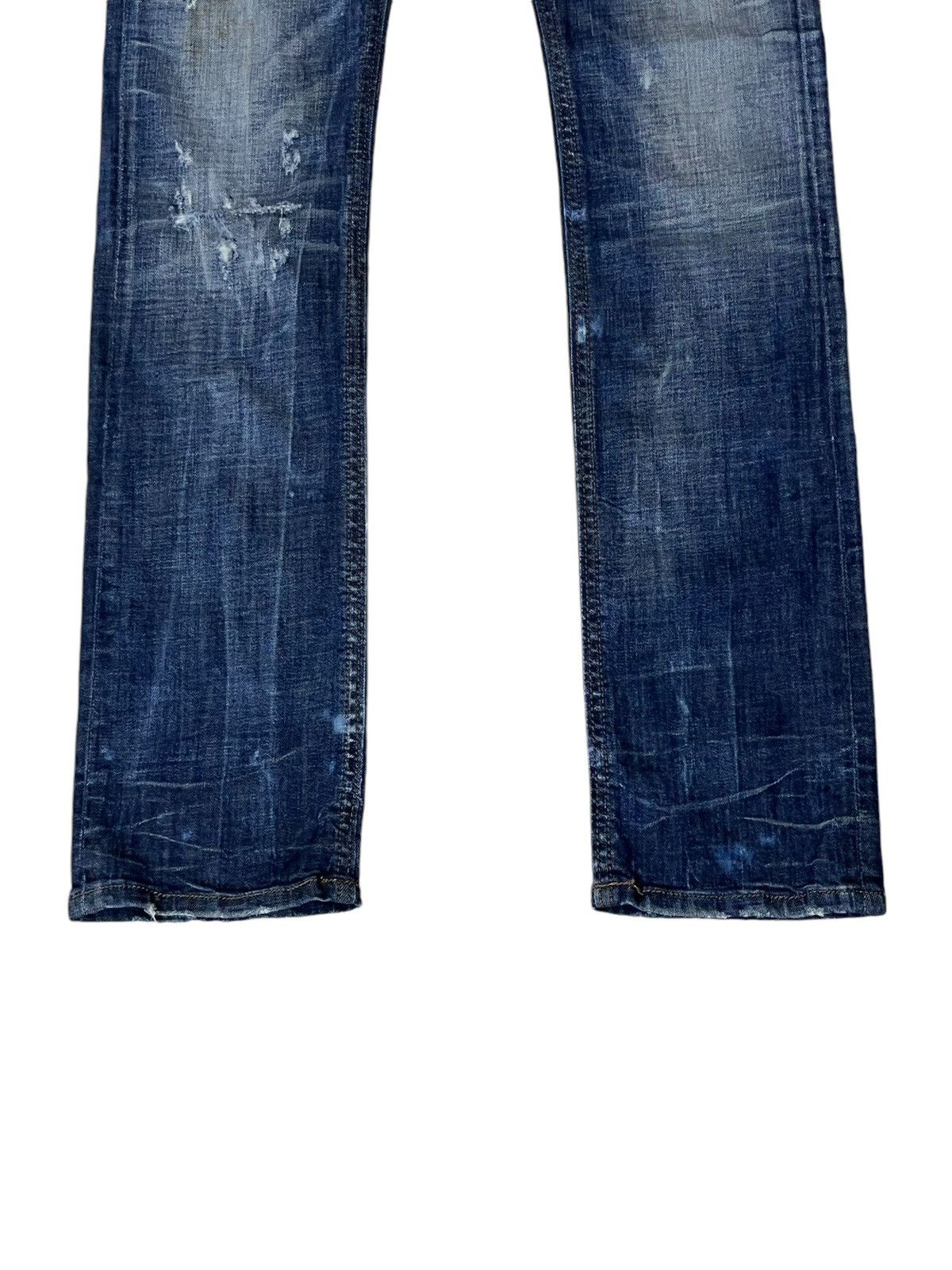 Diesel SICK🔥DIESEL SLIM SKINNY S/S 2016 DISTRESSED STYLE JEANS Size US 31 - 3 Thumbnail