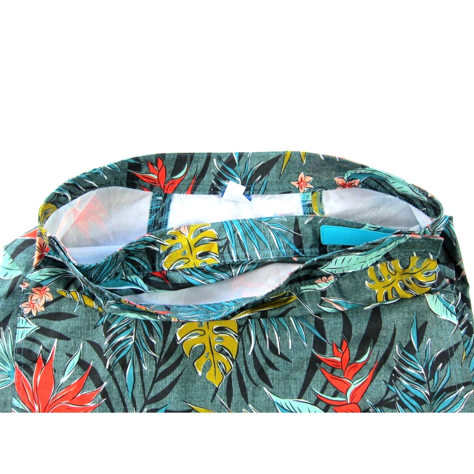 Vintage Rip Skirt Hawaii Tropical Breathable Stretch Active Cover Up Wrap Skirt Women XL Size 40" / US 18 - 5 Thumbnail
