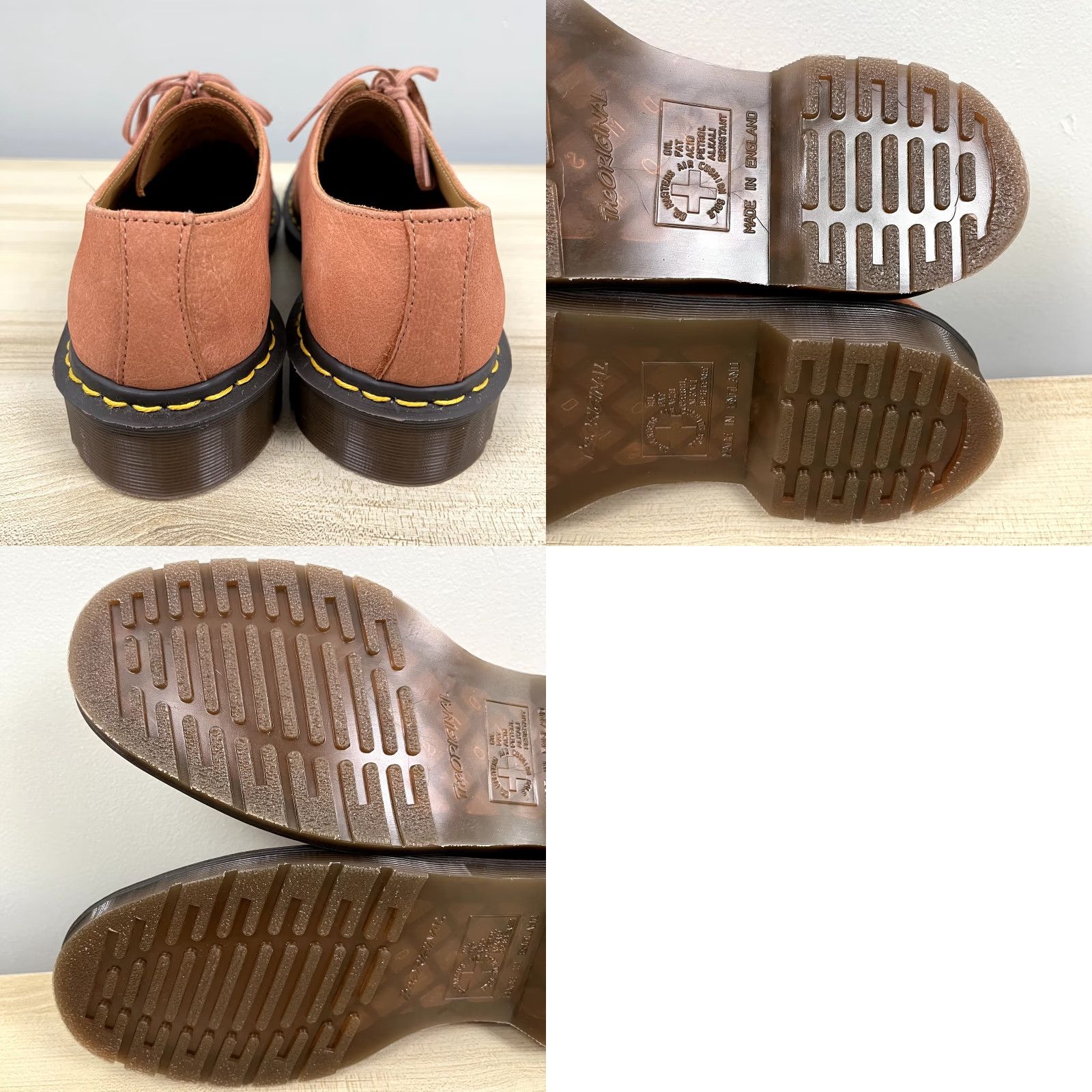 Dr. Martens Dr. Martens 1461 C.F. Stead Pink Buck Suede Oxfords Mens US 9 Made in England Size US 9 / EU 42 - 9 Thumbnail