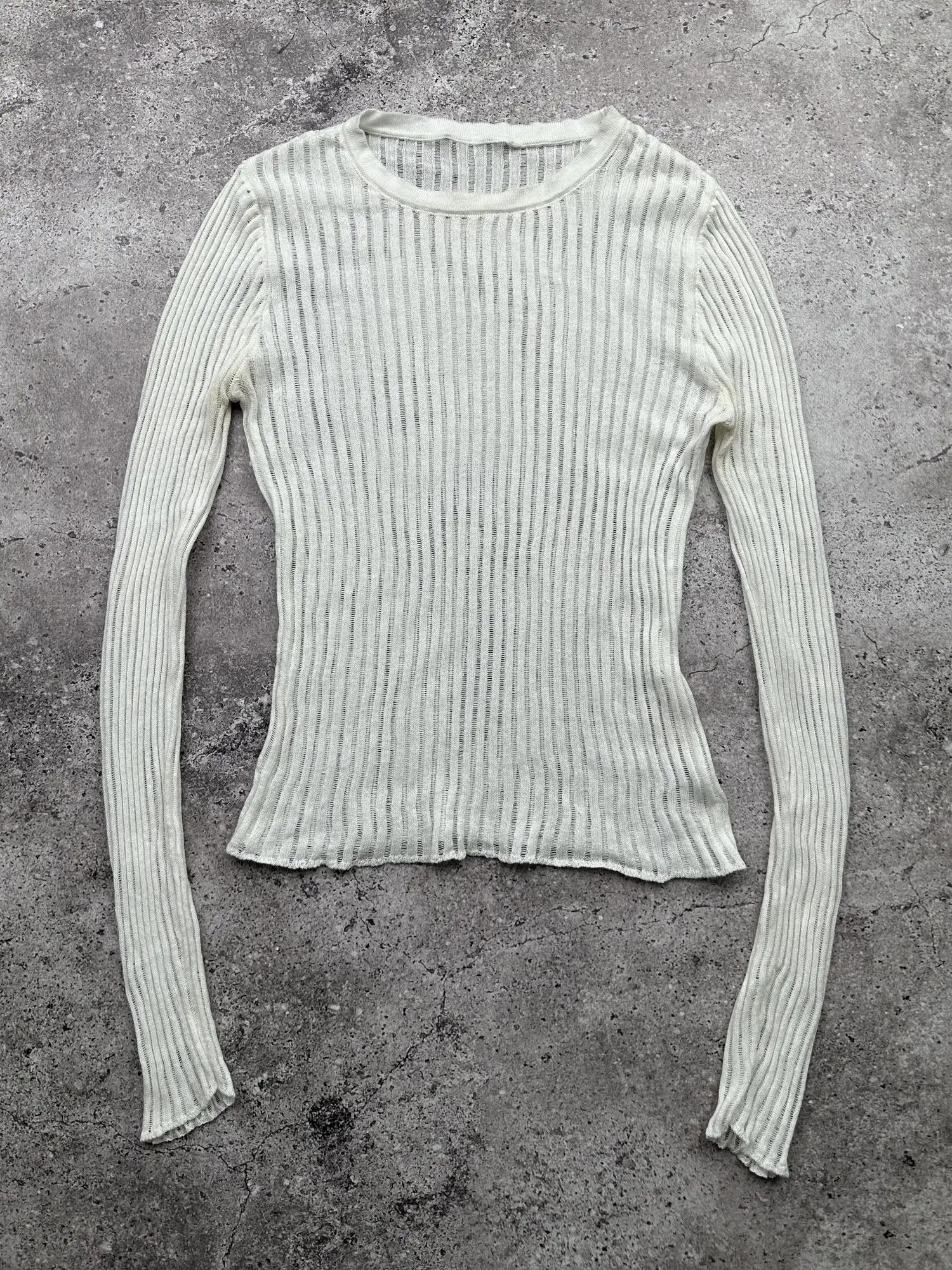 Vintage Vintage Mesh Long Sleeve C647(V347) Size S / US 4 / IT 40 - 1 Thumbnail