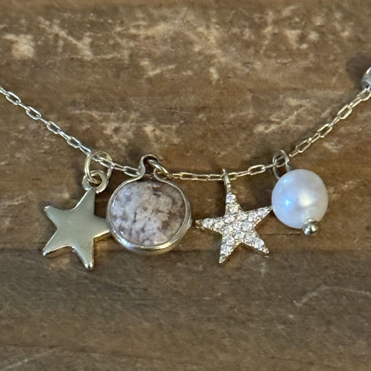Other Alex Carol dainty station bead charm pendants necklace Size ONE SIZE - 3 Thumbnail