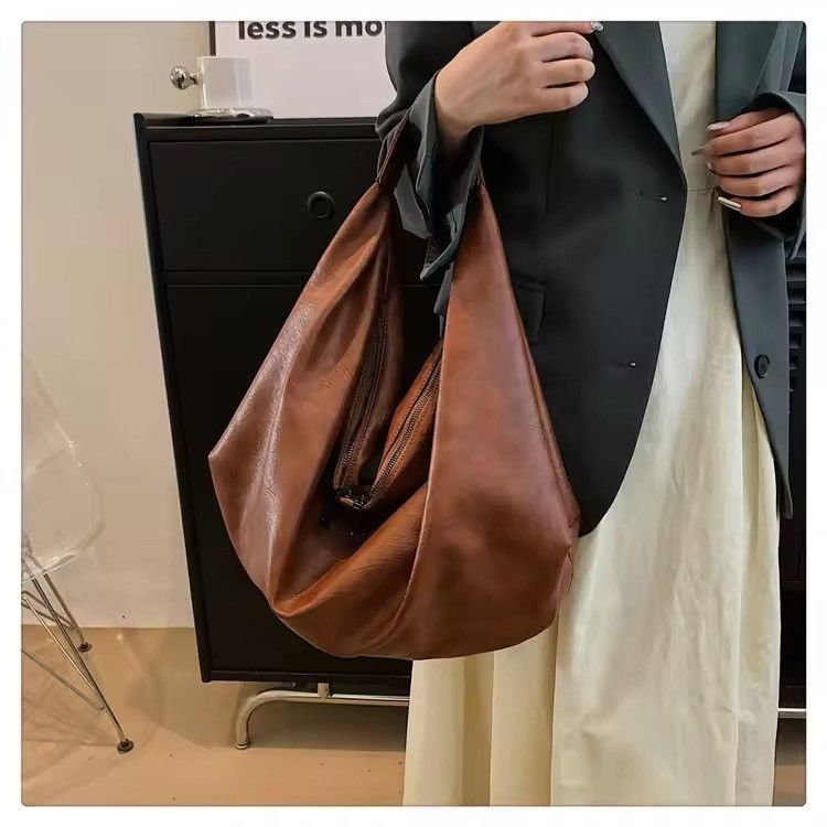 Leather Casual PUnLeather Shoulder Bag Size ONE SIZE - 7 Thumbnail