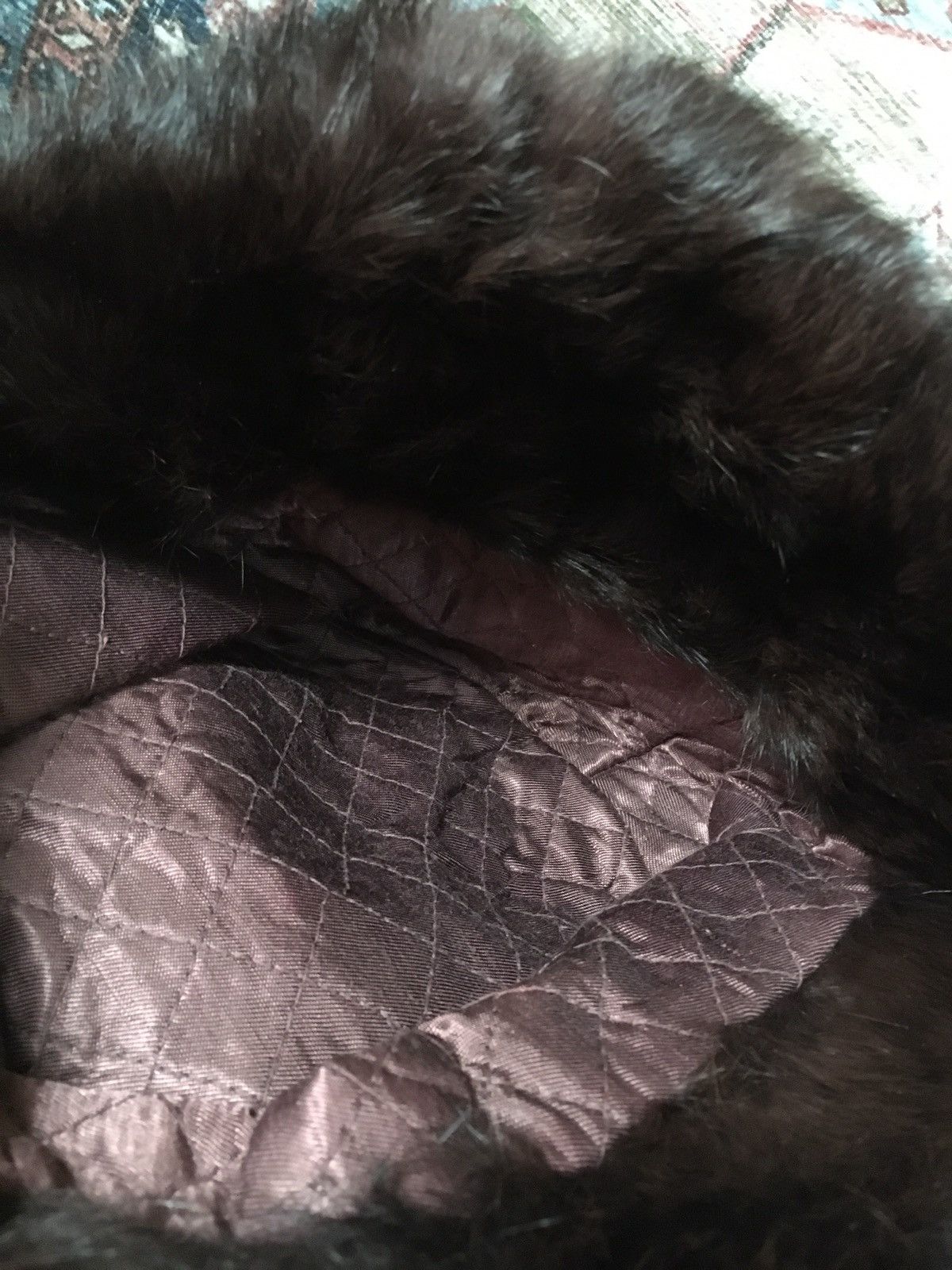 Vintage Vintage Fuzzy Fur Ushanka Hat Size ONE SIZE - 5 Thumbnail