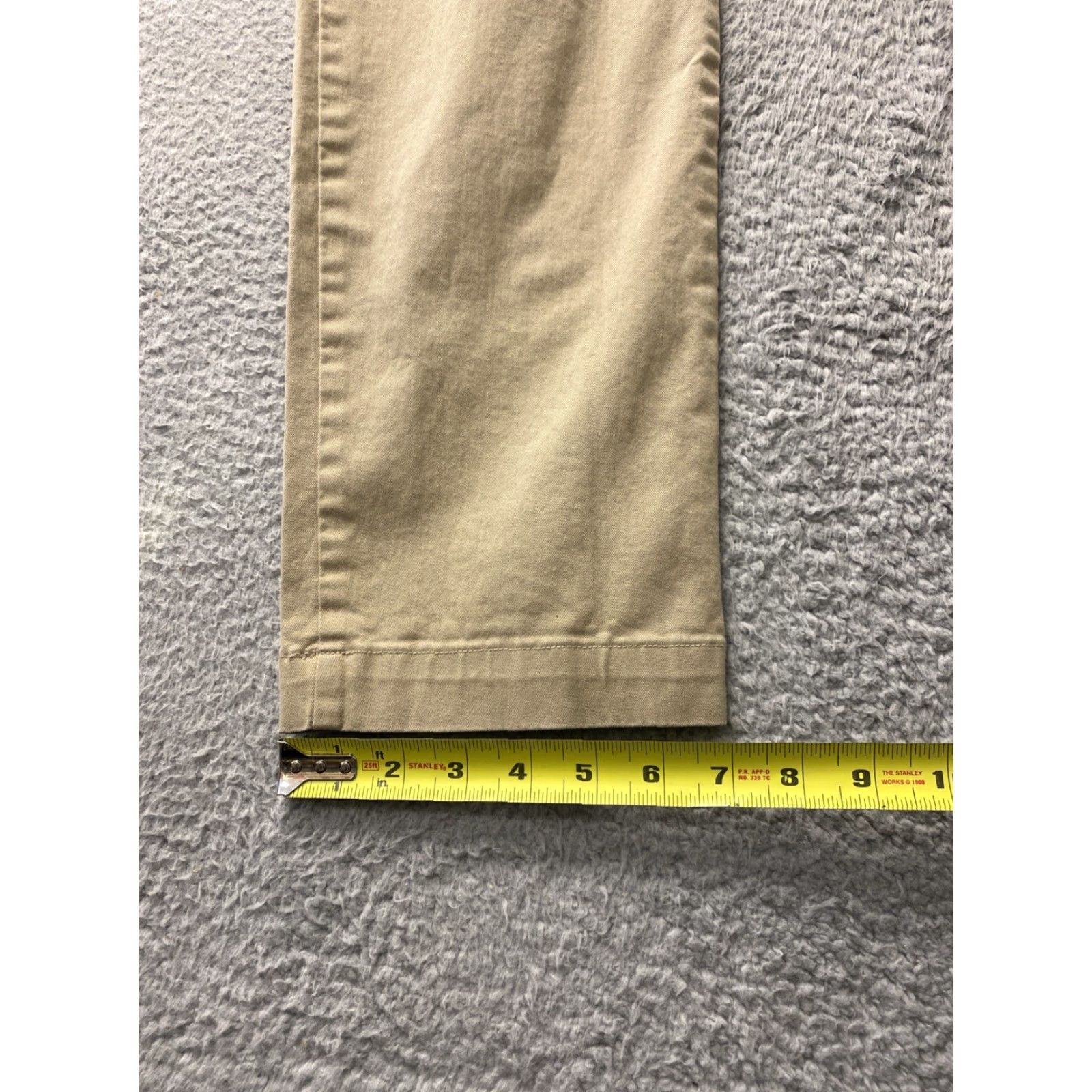 Gap GAP Men Pants Slim Chino Straight Khaki 36x34 Adult Regular 30 Inseam Stretch 5-Pocket Mens Size US 36 / EU 52 - 7 Thumbnail