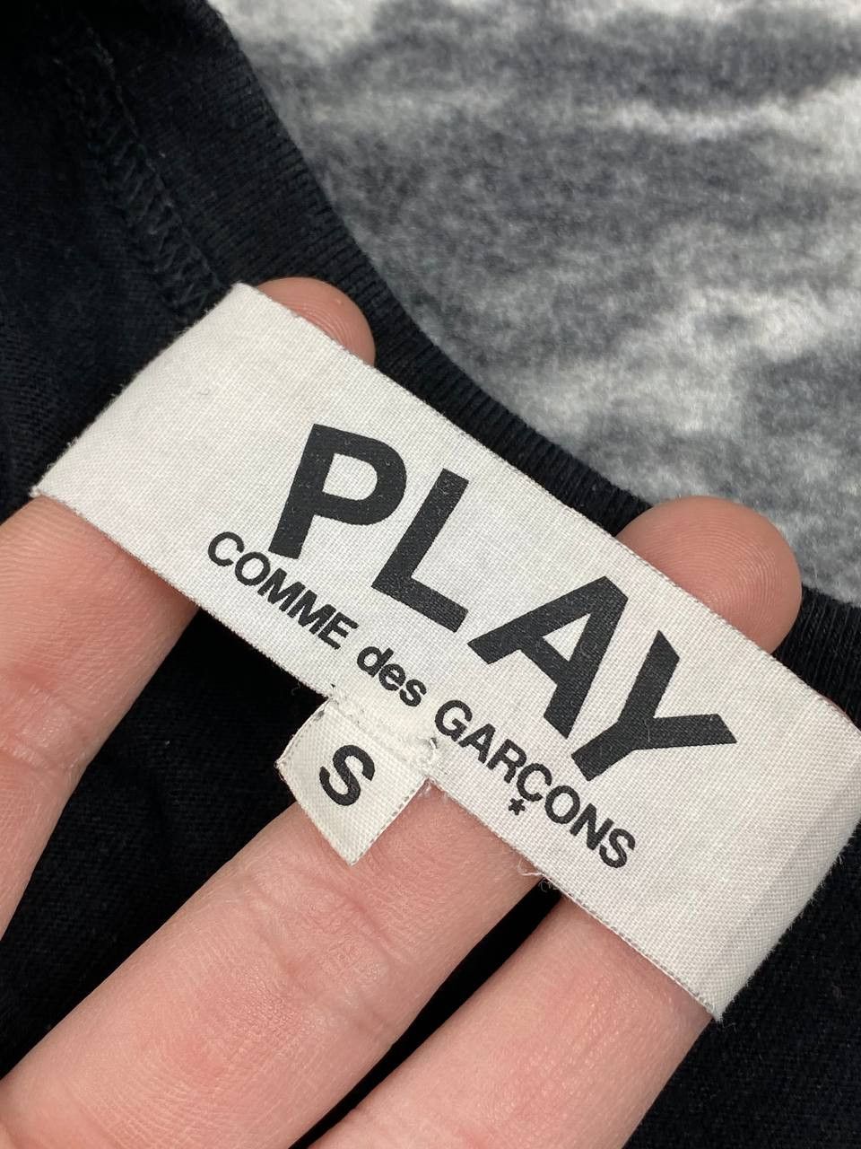 Comme des Garcons Comme des Garçons PLAY T Shirt Men Size S Black Size US S / EU 44-46 / 1 - 9 Thumbnail
