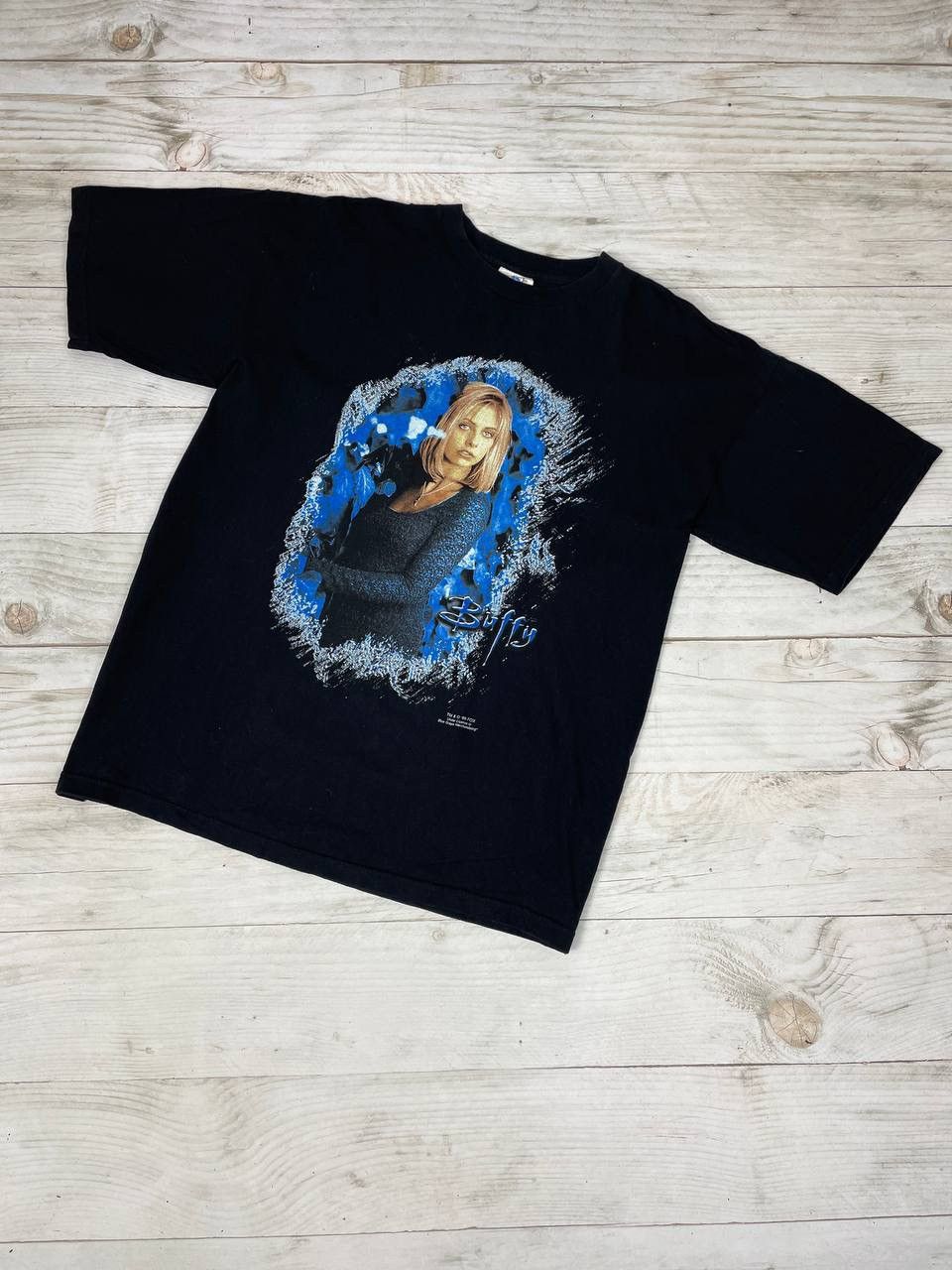 Vintage Vintage Buffy The Vampire Slayer 1998 T-Shirt Movie Size US XL / EU 56 / 4 - 1 Thumbnail
