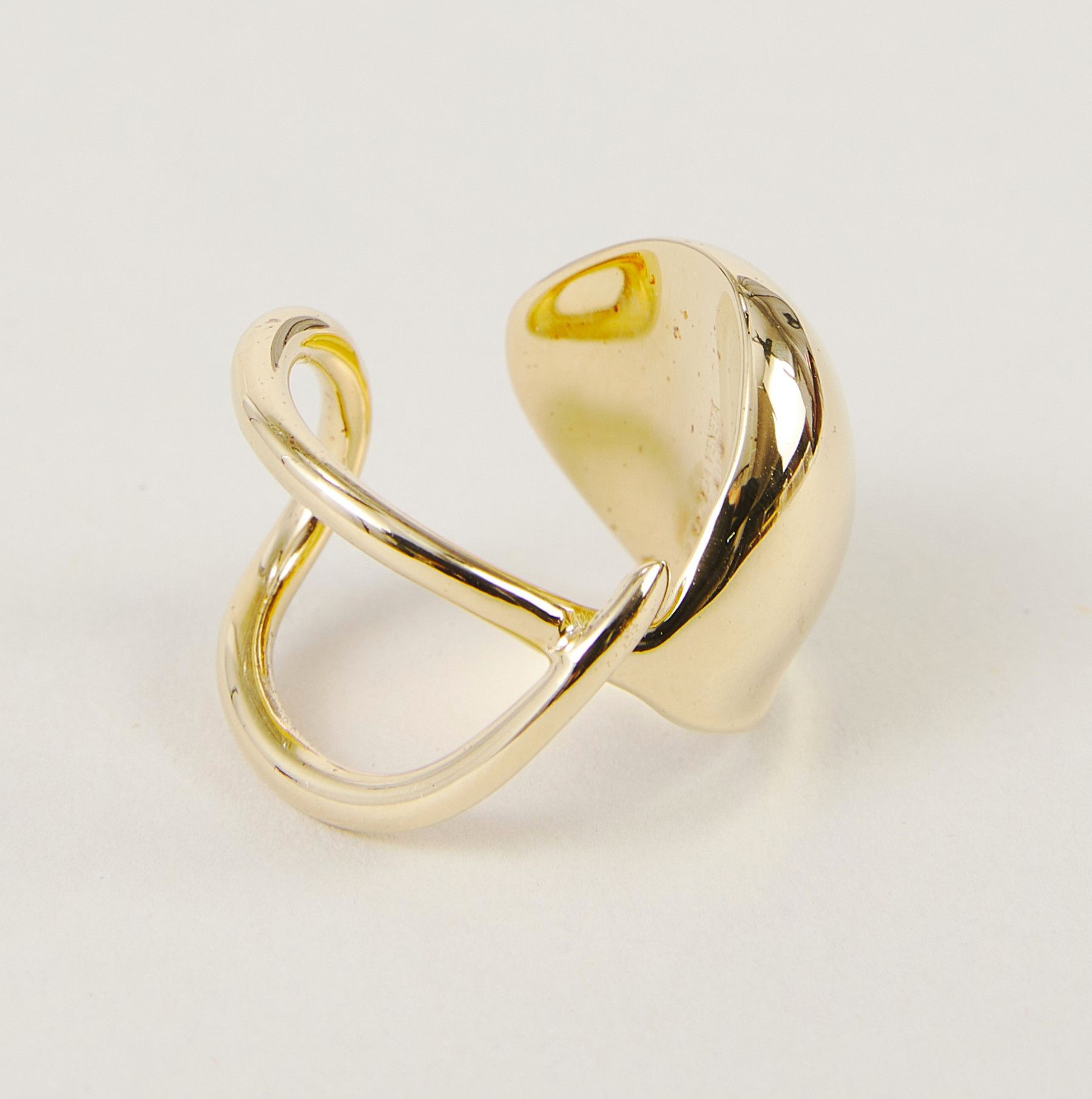 Bottega Veneta BOTTEGA VENETA Raise Sterling silver sculptural ring 7 15 q Size ONE SIZE - 2 Thumbnail