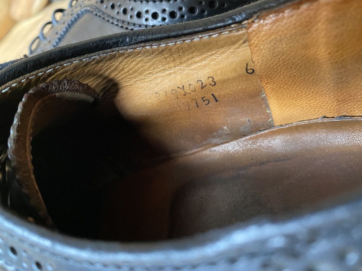 Alden Alden shell cordovan black leather oxford shoes sz 8E Size US 8 / EU 41 - 13 Thumbnail