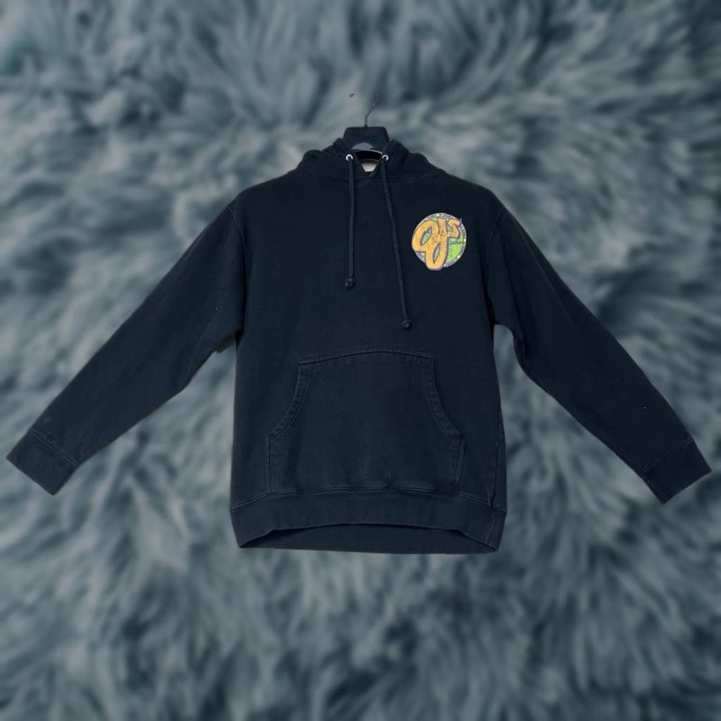 Vintage NHS Hoodie Skateboard Pullover Hooded Men Size S Black Knit Cotton Polyester Distressed Vtg OJ Wheels Faded Not Vintage Size US S / EU 44-46 / 1 - 1 Thumbnail