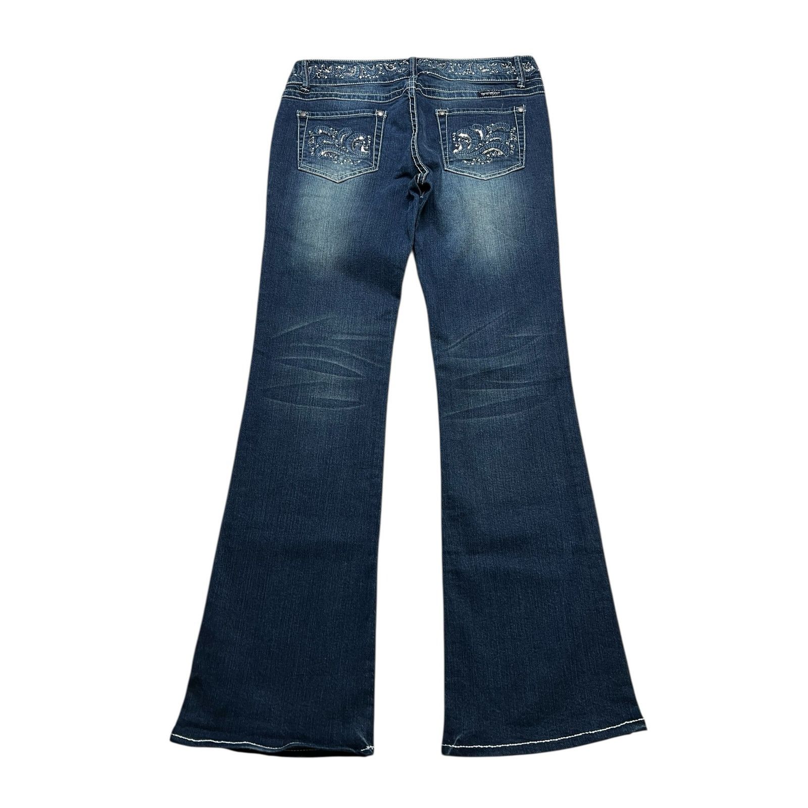 Other Y2K Trinity Ranch Women’s Jeans Sz 12 Dark Western 30x31 Size 34" / US 12 / IT 48 - 6 Thumbnail