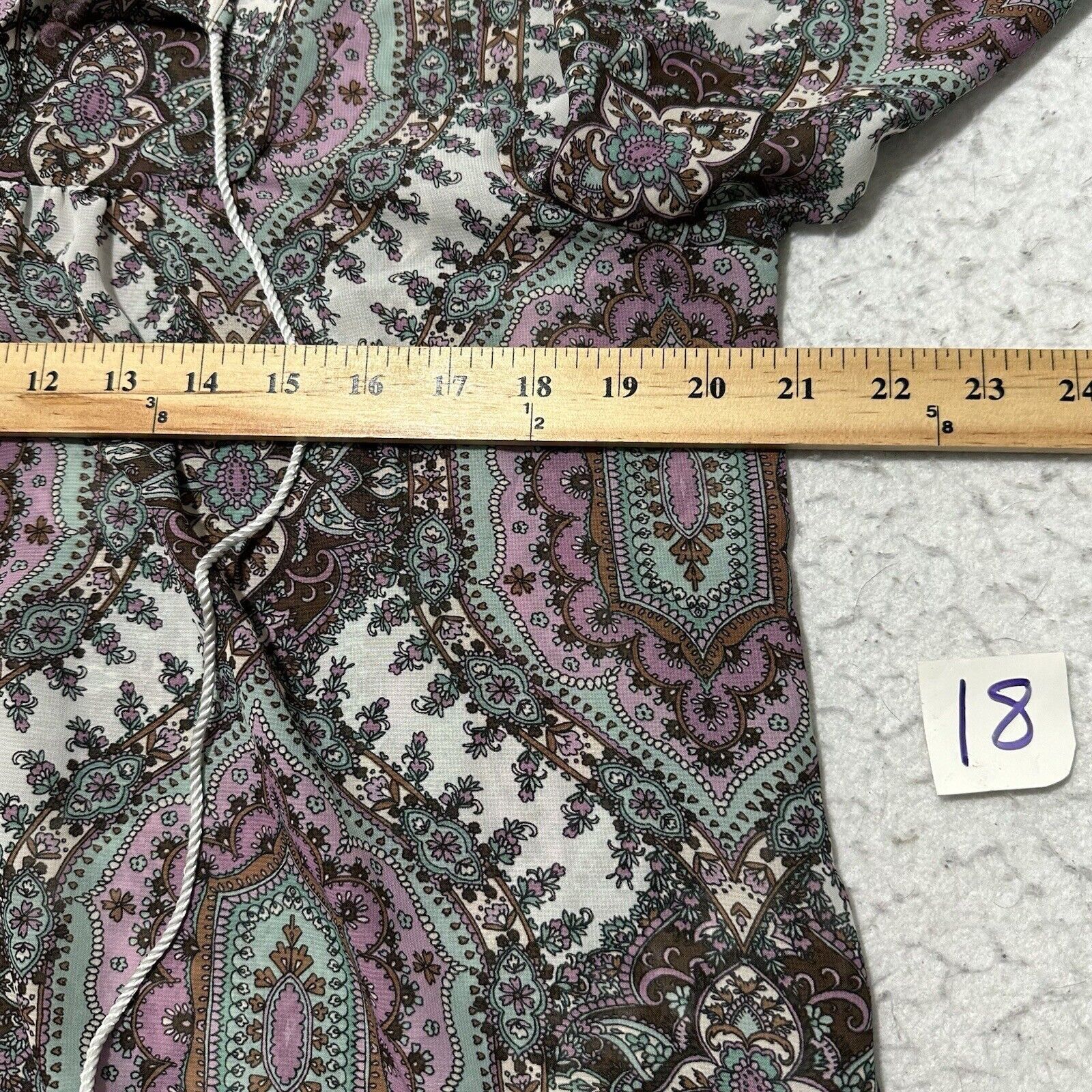 Wrangler Wrangler Large Lightweight Blouse Ornate Patterned Colorful Size L / US 10 / IT 46 - 7 Thumbnail